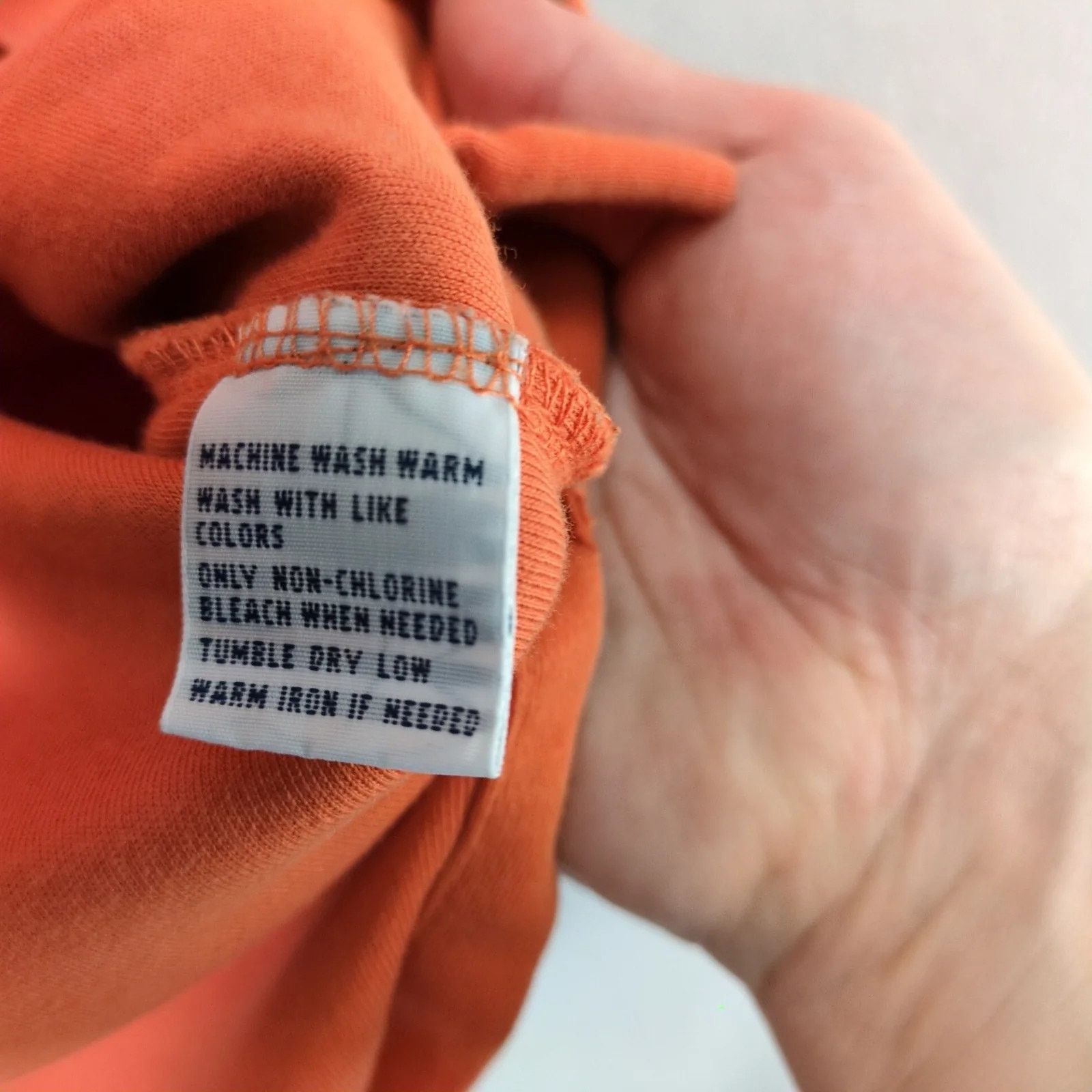 Polo Ralph Lauren Vtg Polo by Ralph Lauren Orange Polo Shirt Men's L Short Slv Size US L / EU 52-54 / 3 - 5 Thumbnail