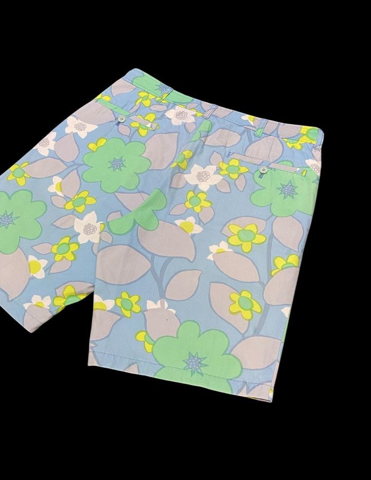 Comme des Garcons × Junya Watanabe Junya Watanabe X Comme Des Garçons Floral Print Short Pants Size US 31 - 19 Thumbnail