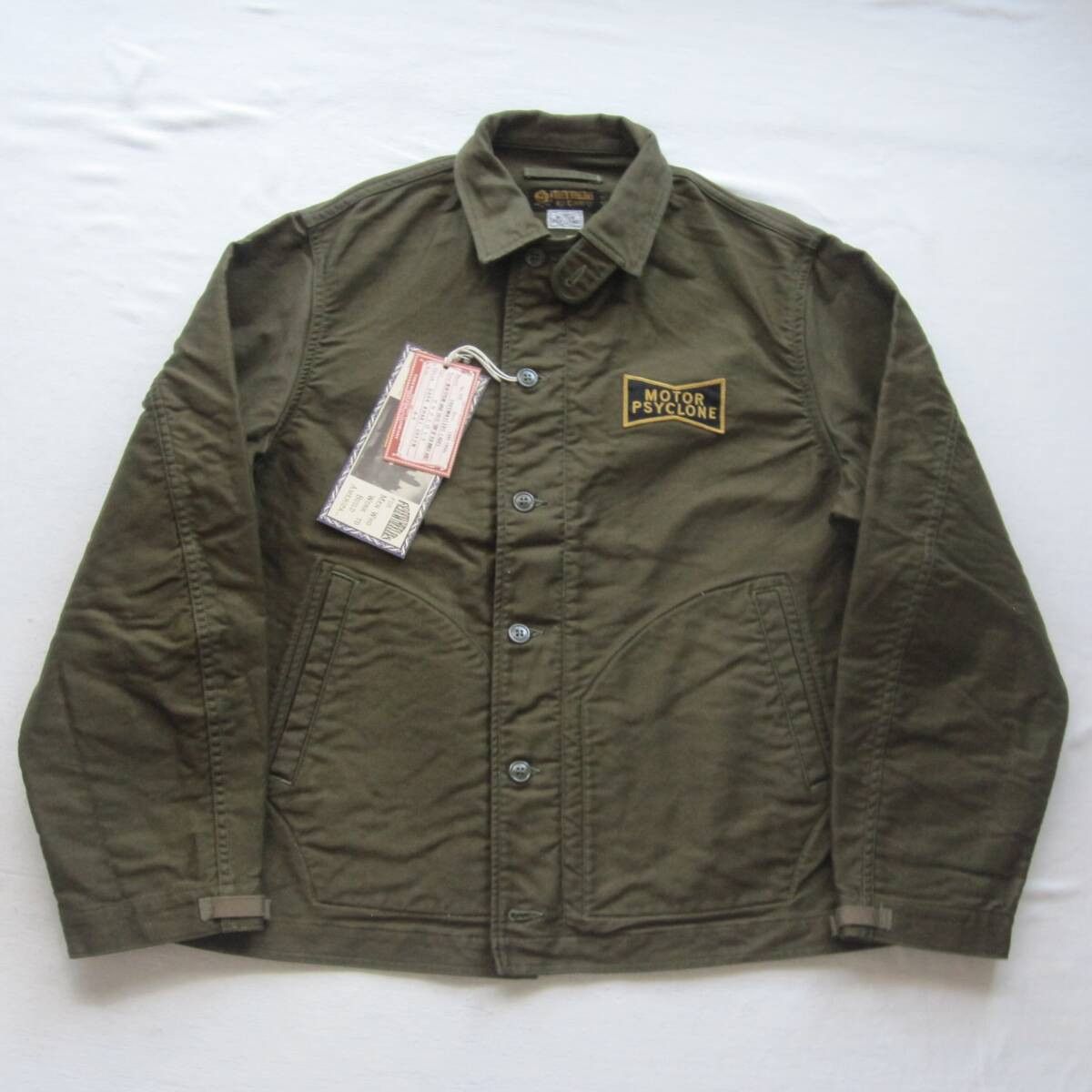 Freewheelers DECK WORKER JACKET “CHOP EM” size44 Size US XXL / EU 58 / 5 - 1 Thumbnail