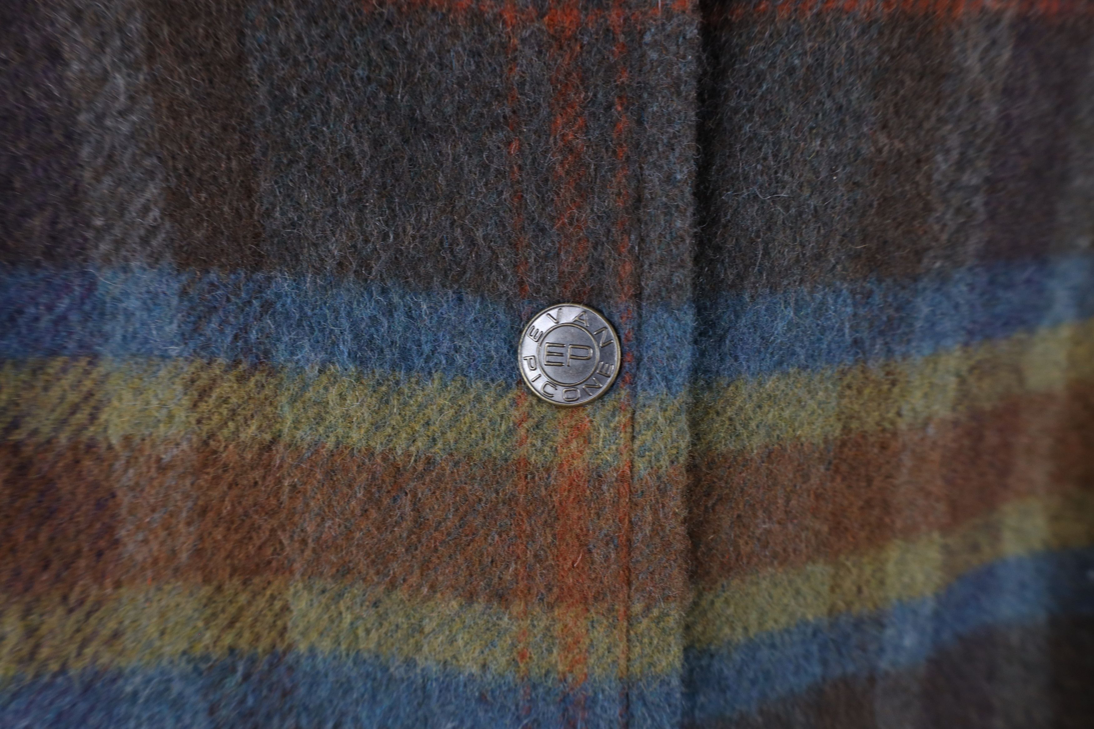 Vintage Vintage 90s Streetwear Rainbow Button Shirt Jacket Shacket Size M / US 6-8 / IT 42-44 - 4 Thumbnail