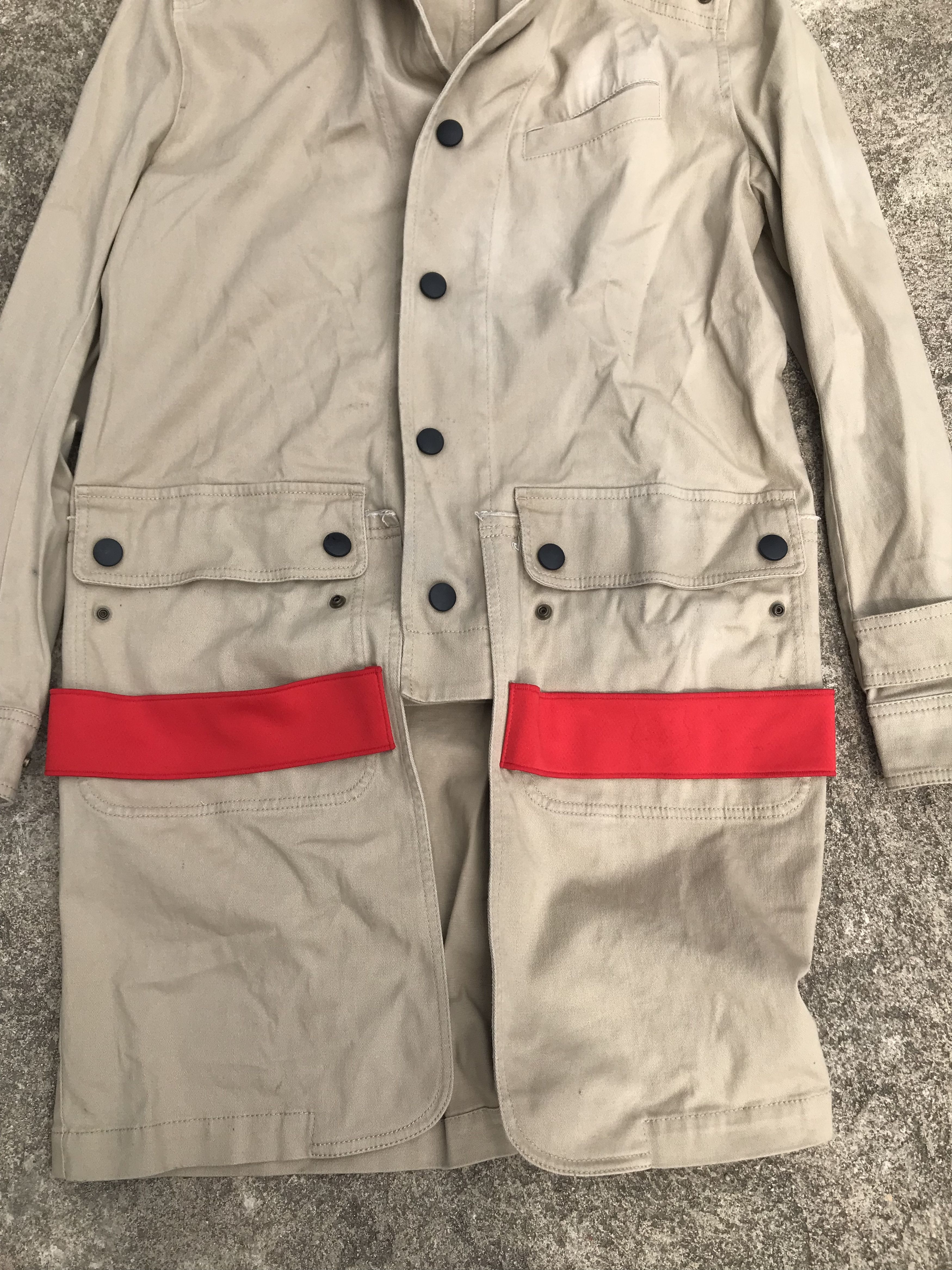 Andrea Pompilio × Japanese Brand × Onitsuka Tiger Onitsuka Tiger x Andrea Pompilio Utility Coat Red Accents Size M / US 6-8 / IT 42-44 - 7 Thumbnail