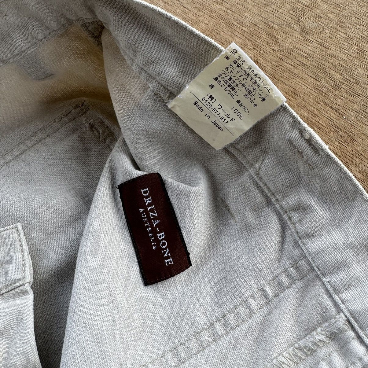 Barbour × Japanese Brand W36 L33🔥Vintage DRIZA-BONE Trousers CinchBack Made in Japan Size US 36 / EU 52 - 8 Thumbnail
