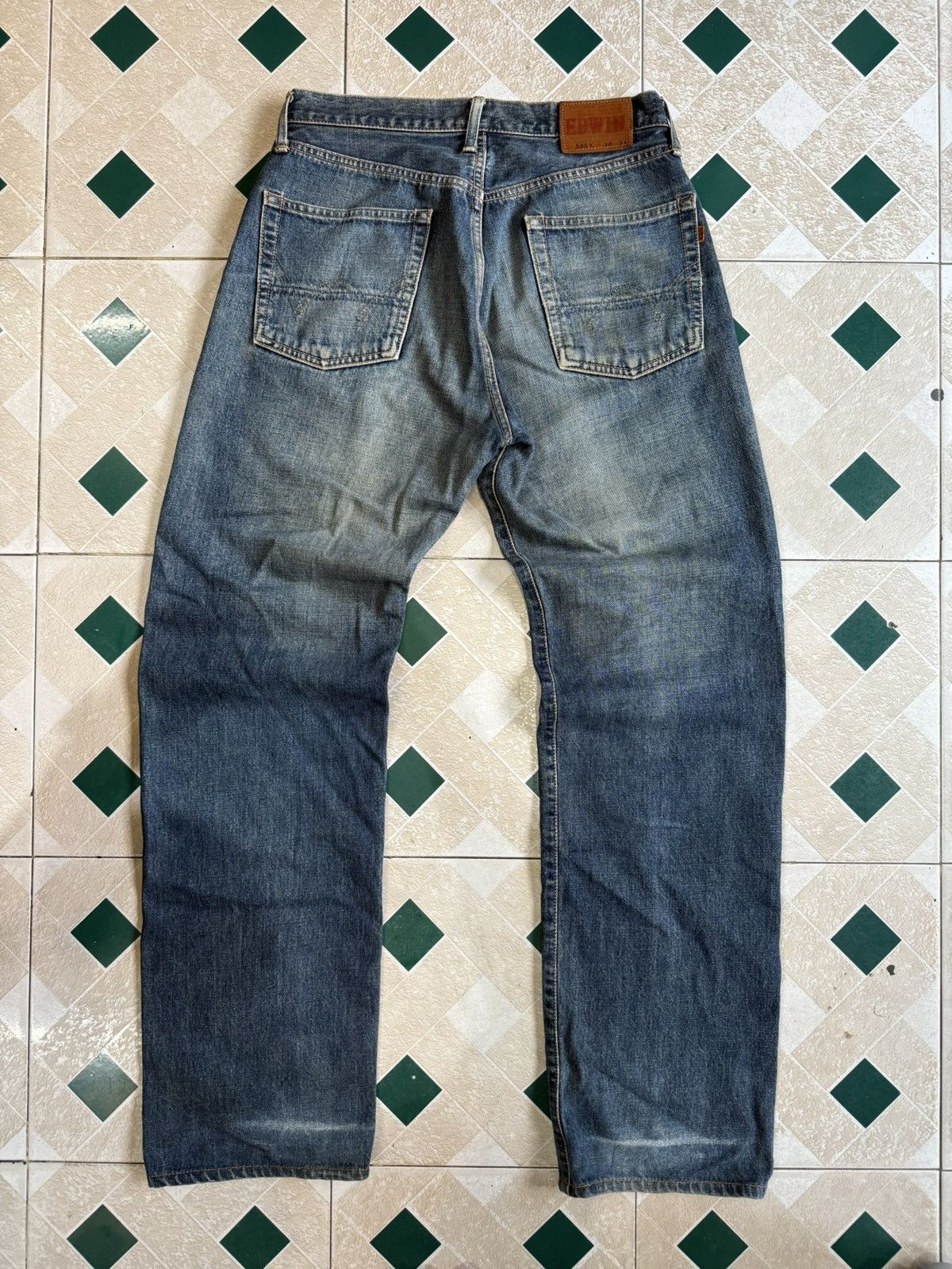 Edwin × Vintage 90’s EDWIN 505X RARE POCKET LOGO JAPANESE BRAND Y2K PANTS Size US 30 / EU 46 - 1 Thumbnail