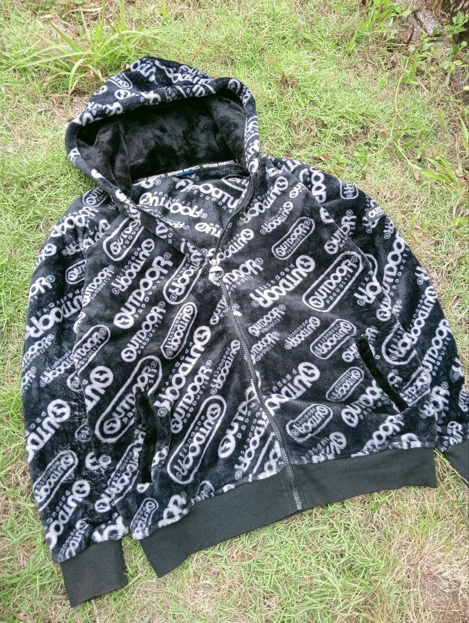 Other OUTDOOR PRODUCTS OVERPRINT FLEECE HOODIE Size US L / EU 52-54 / 3 - 3 Thumbnail