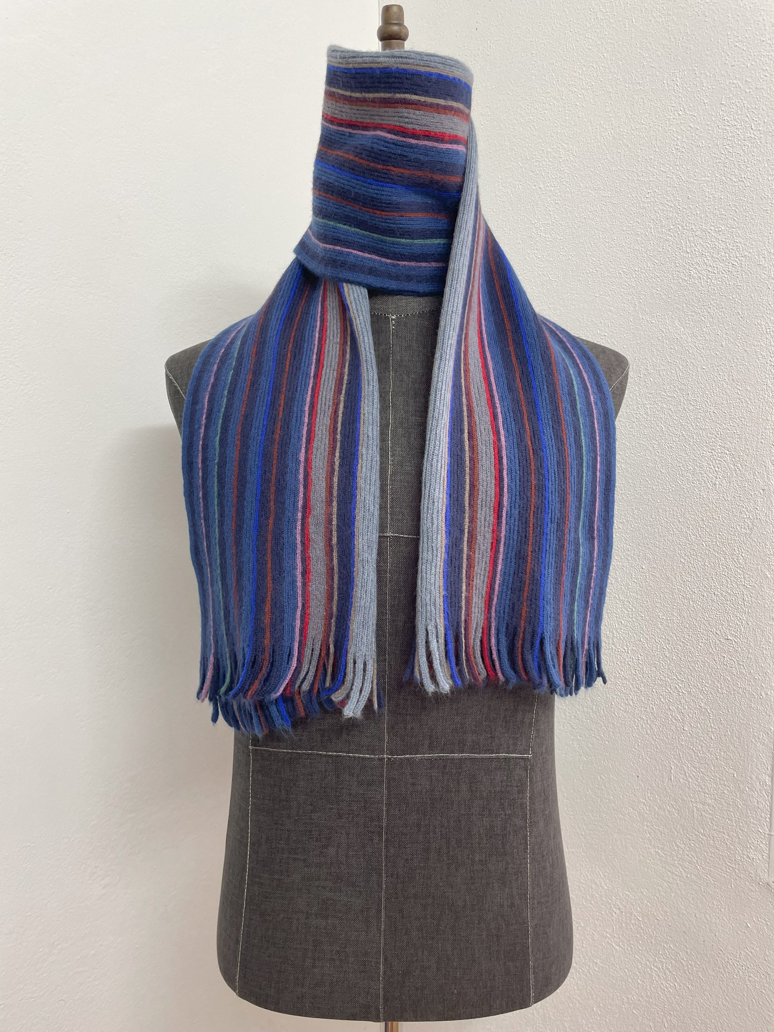 Paul Smith × Vintage Paul Smith Scarf / Muffler - 6158 Size ONE SIZE - 1 Thumbnail