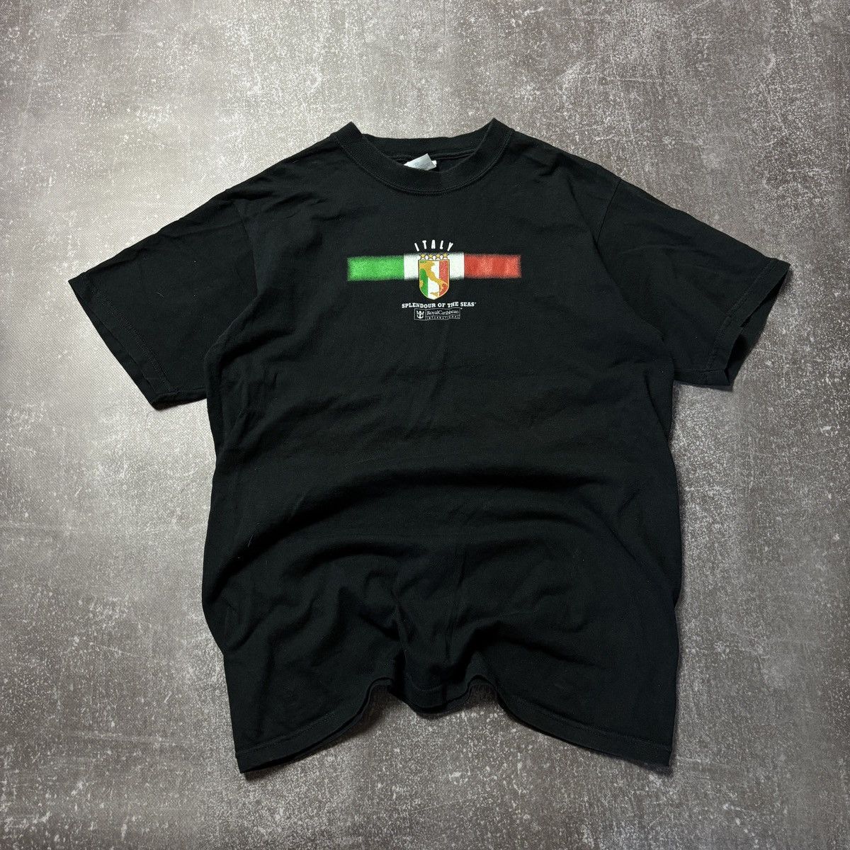 Vintage Italy vintage anvil t-shirt 90s country Size US M / EU 48-50 / 2 - 1 Thumbnail