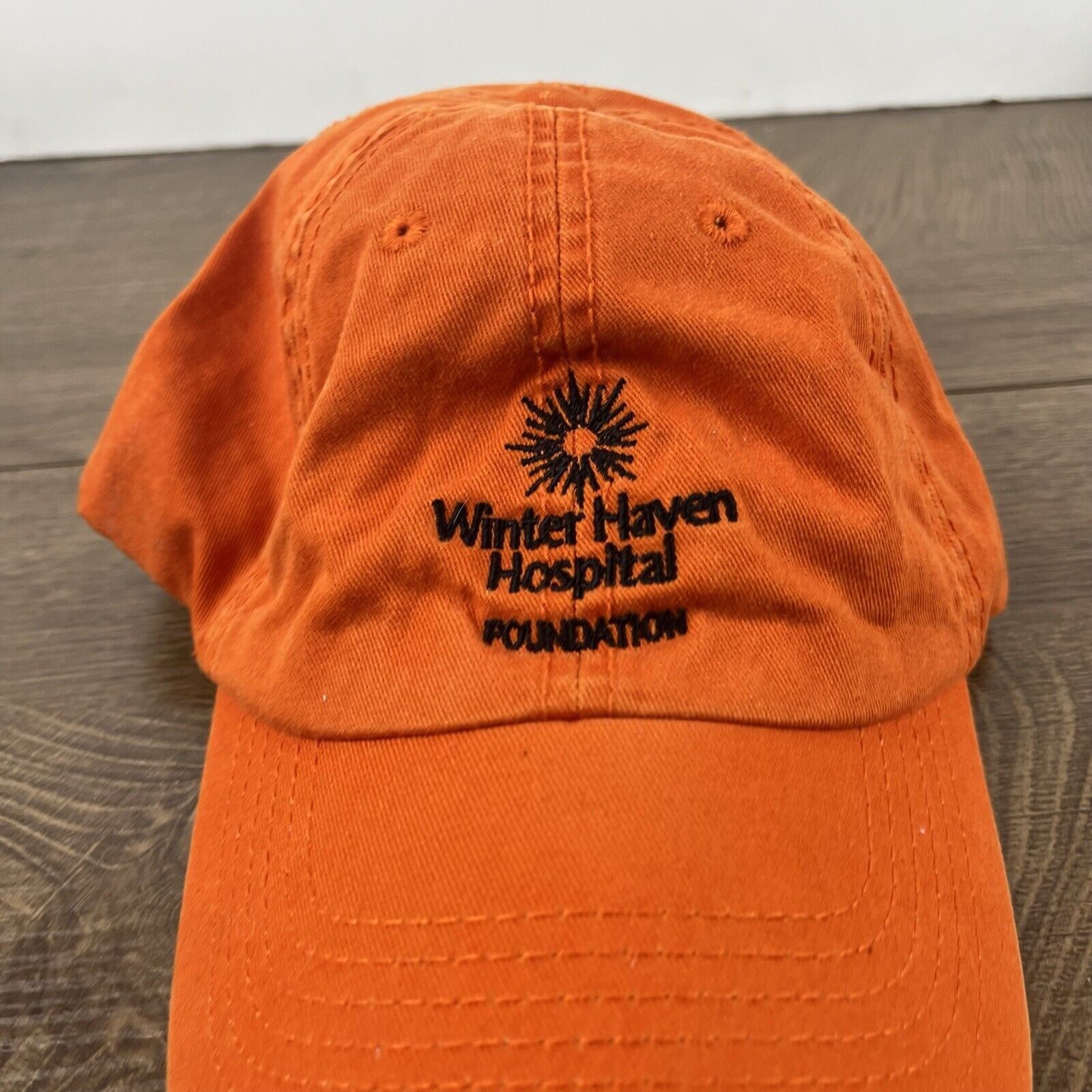 Other Winter Haven Hospital Hat Adjustable Hat Orange Adjustable H Size ONE SIZE - 6 Thumbnail