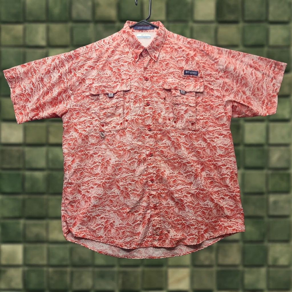 Vintage VINTAGE Columbia PFG Super Bahama Shirt Mens M Relaxed Fit Short Sleeve Casual Fishing Size US M / EU 48-50 / 2 - 1 Thumbnail