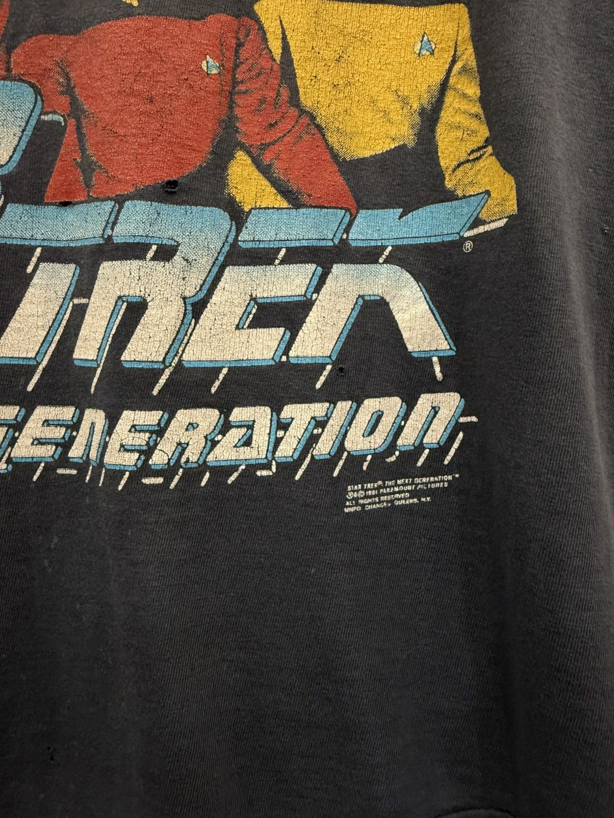 Other Vintage 90s Star Trek T-Shirt Size US XL / EU 56 / 4 - 2 Thumbnail