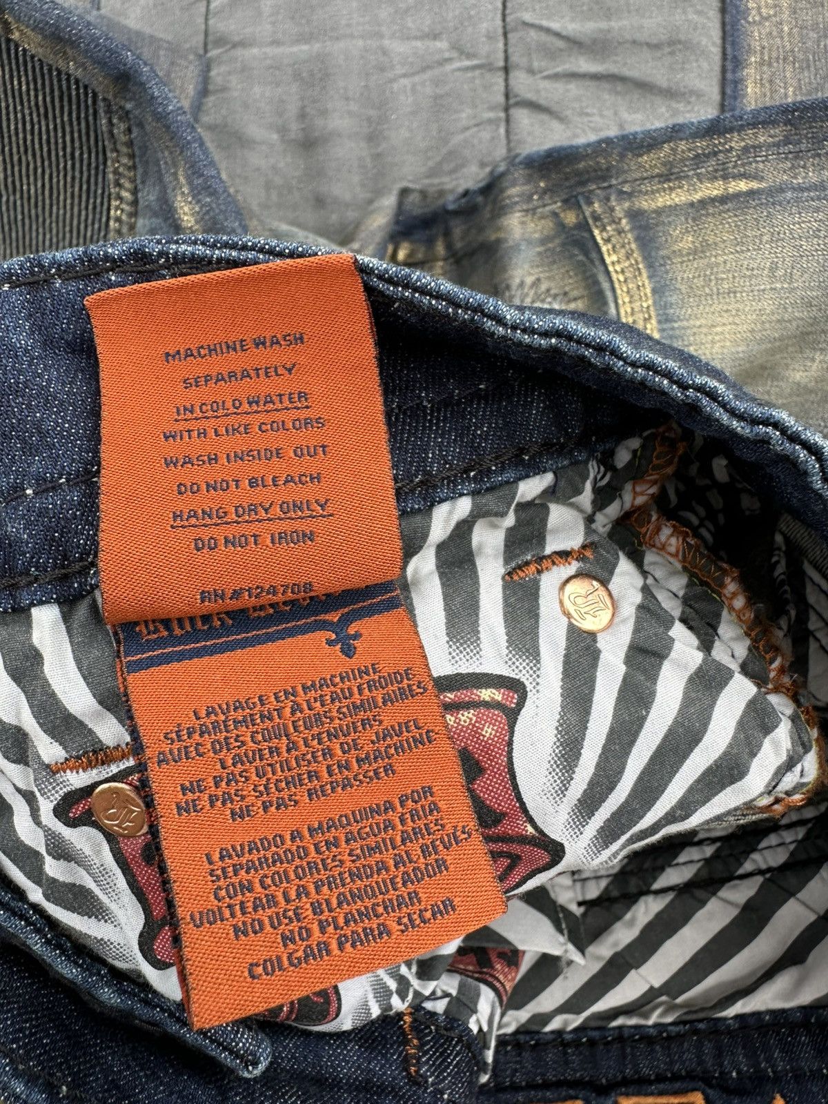 Rock Revival Rock Revival Biker Jeans Size US 32 / EU 48 - 4 Thumbnail