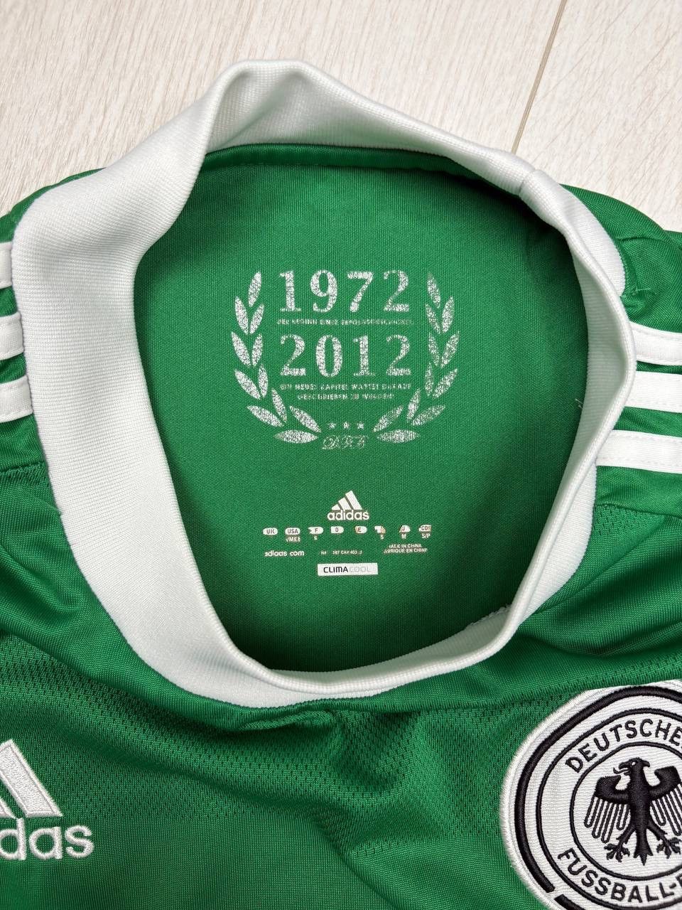 Adidas ADIDAS DEUTSCHLAND GERMANY SIZE S 2012 jersey SHIRT SOCCER Size US S / EU 44-46 / 1 - 5 Thumbnail