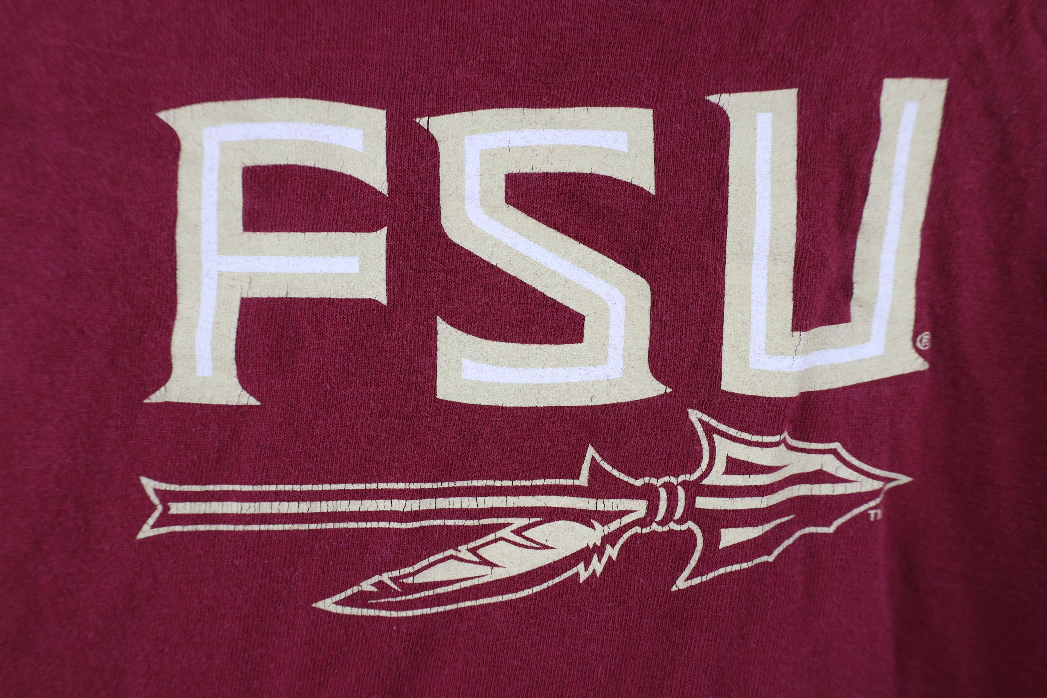 Nike Vintage Y2K Nike Swoosh Florida State University T-Shirt Size M / US 6-8 / IT 42-44 - 10 Thumbnail
