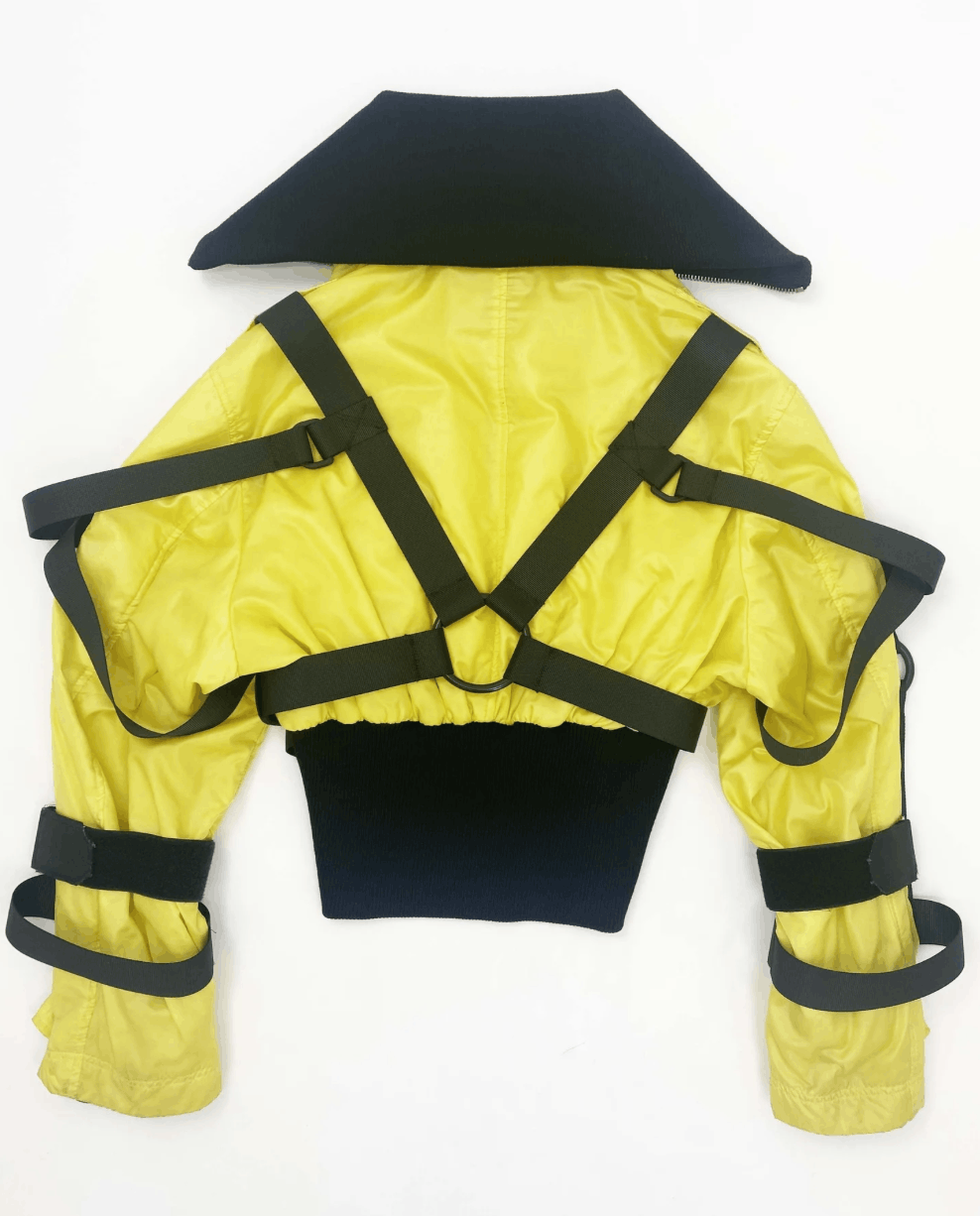 Dolce & Gabbana Dolce and Gabbana FW2003 bondage strap puffer jacket Size S / US 4 / IT 40 - 2 Thumbnail