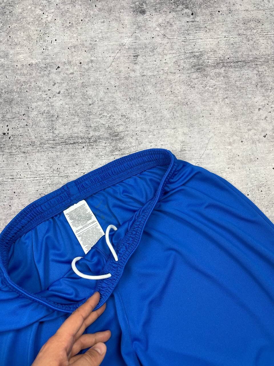 Nike × Vintage Vintage Nike 90’s Y2K Style Drill Blue Soccer Casual Shorts Size US 36 / EU 52 - 8 Thumbnail