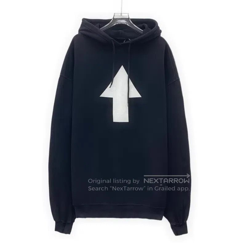 Balenciaga Balenciaga Black hooded sweatshirt Size US S / EU 44-46 / 1 - 1 Thumbnail