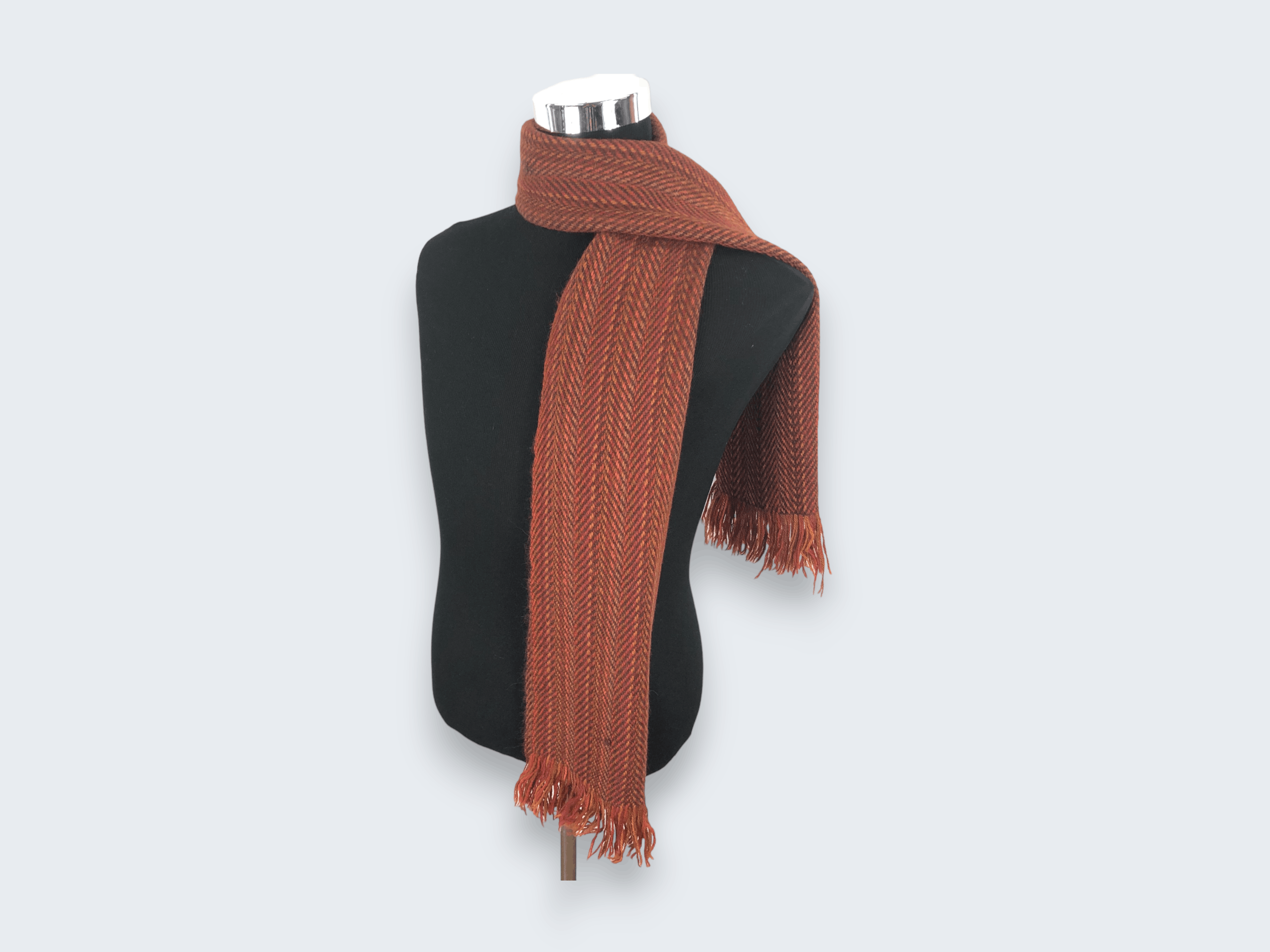 Designer × Vintage Vintage Intiwara Alpaca Scarf Muffler MF206 Size ONE SIZE - 2 Thumbnail