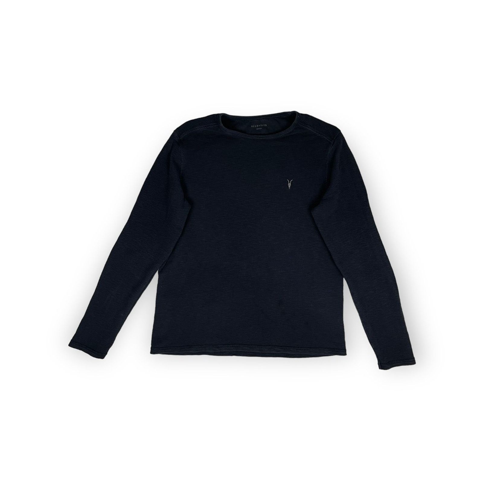 Allsaints Allsaints Sweater Navy Size M Small Logo Size US M / EU 48-50 / 2 - 1 Thumbnail