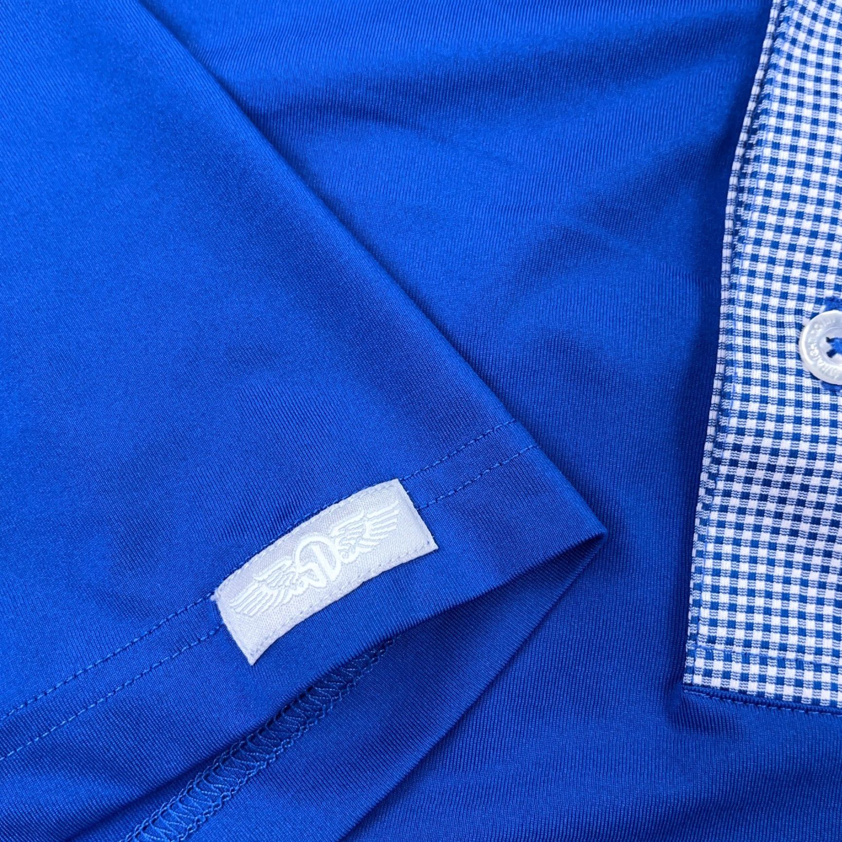 Vintage Straight Down Polo Shirt Men M Royal Blue Performance Wicking Golf Club Polo Shirt Mens Blue Short Sleeve Button Sports Polo Nike? Size US M / EU 48-50 / 2 - 3 Thumbnail