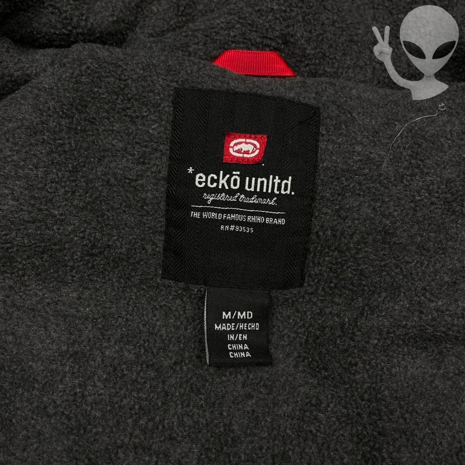 Other Ecko Unltd Hooded Puffer Parka Mens M Black Faux Fur Trim Size US M / EU 48-50 / 2 - 6 Thumbnail