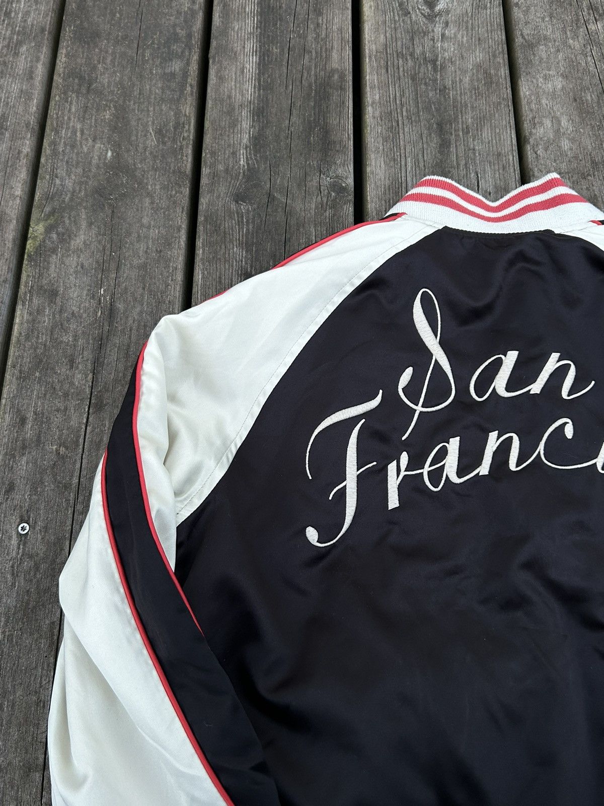 Levi's Levis San Francisco Reversible Bomber Jacket Size US S / EU 44-46 / 1 - 5 Thumbnail
