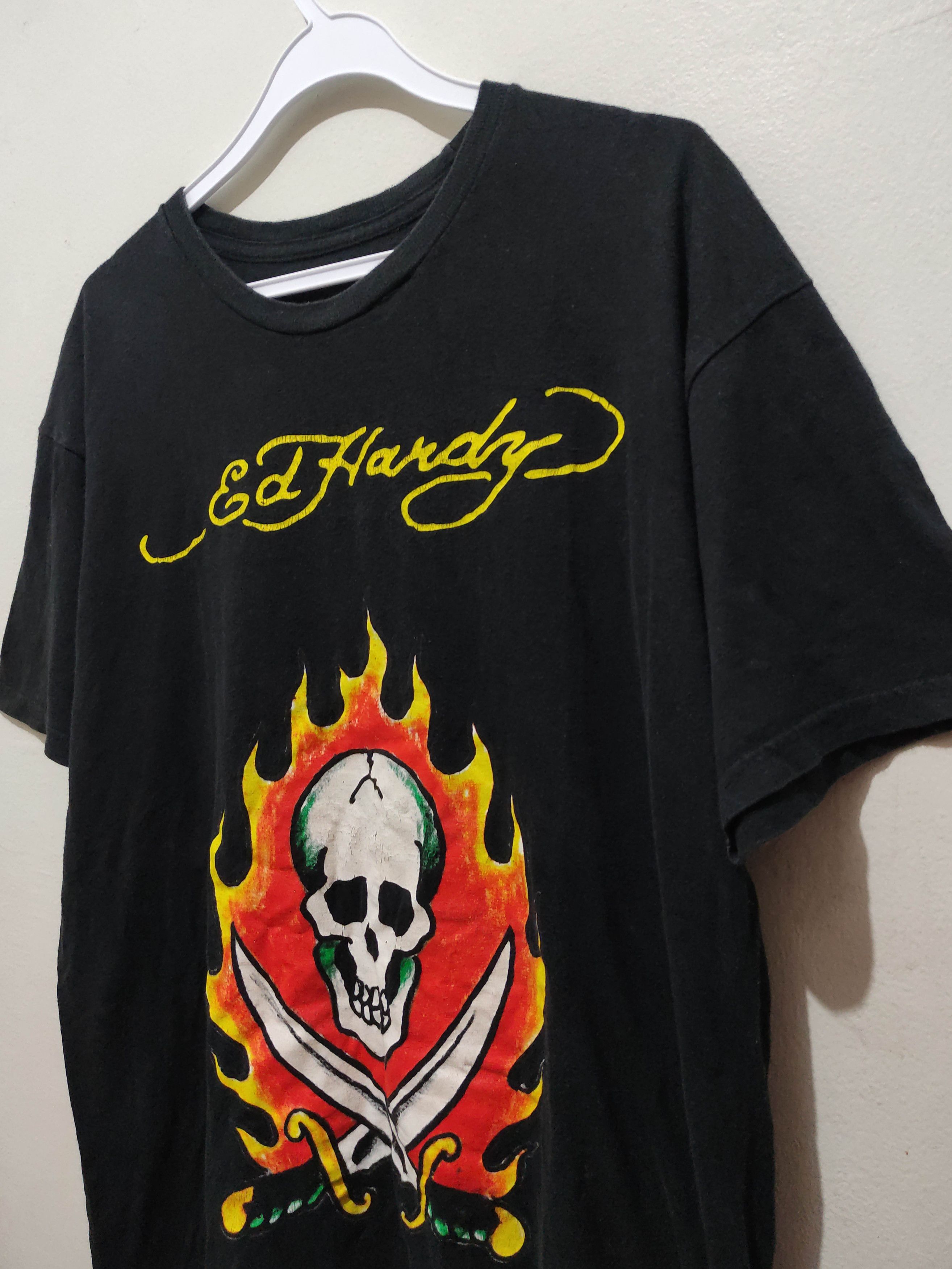 Ed Hardy Ed Hardy by Christian Audigier T-Shirt Skulls Logo Size US L / EU 52-54 / 3 - 7 Thumbnail