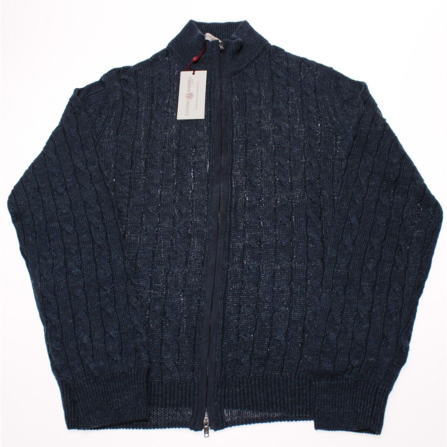 Luciano Barbera Luciano Barbera Sweater Size US M in Blue Size US M / EU 48-50 / 2 - 3 Thumbnail