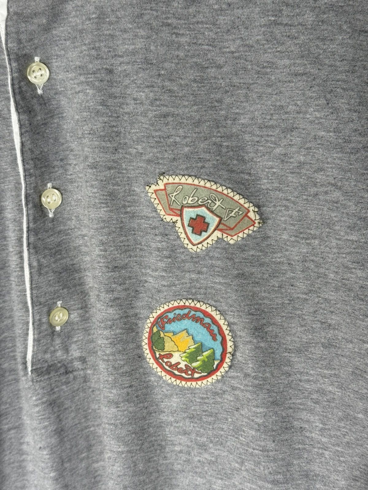 Vintage Vintage Robert Friedman Inspired Polo Long Sleeve - Size L Size US L / EU 52-54 / 3 - 3 Thumbnail