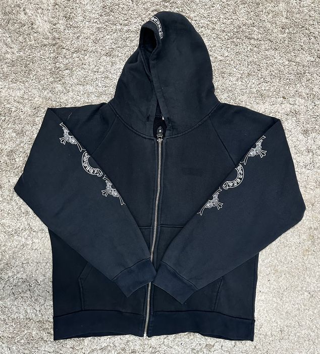 Chrome hearts hoodie online grailed