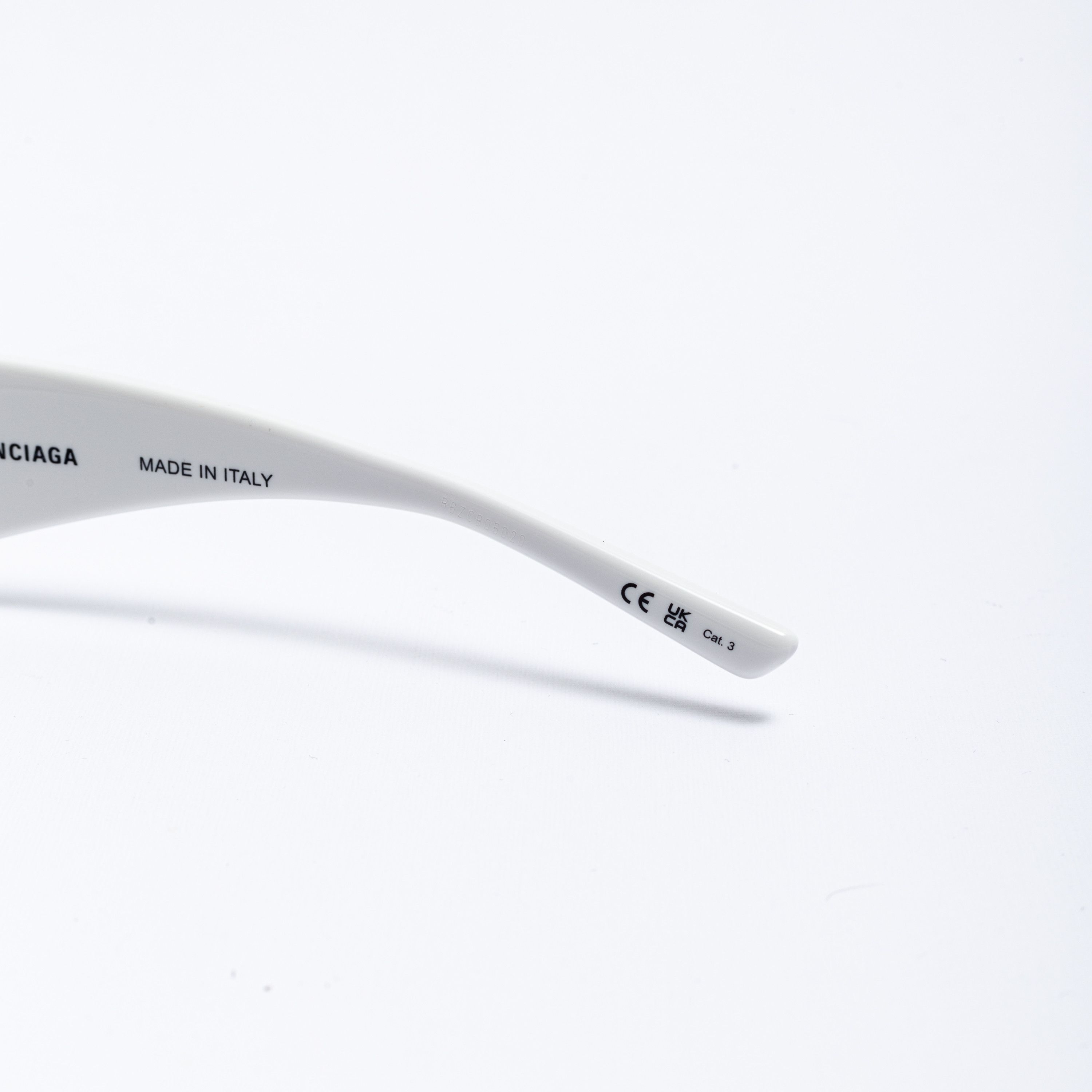 Balenciaga BALENCIAGA BB0096S 011 Dynasty Sunglasses WHITE Size ONE SIZE - 5 Thumbnail
