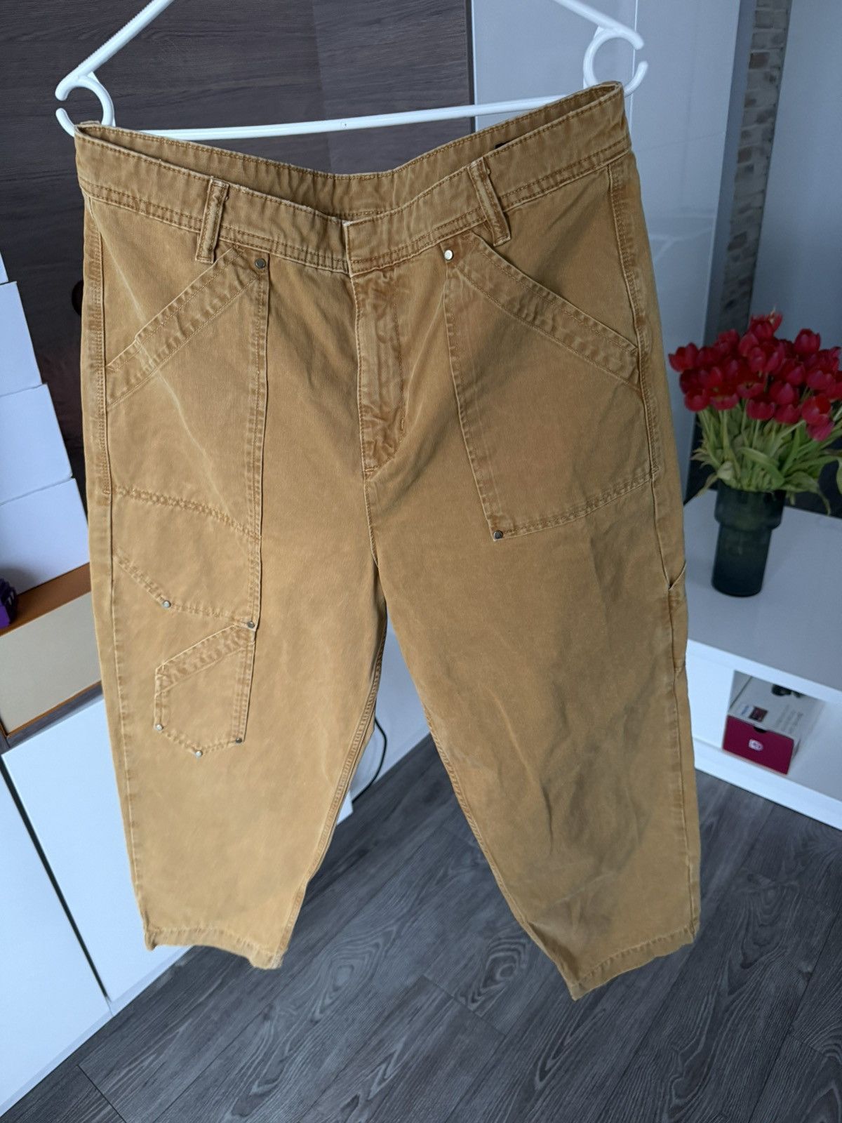 Allsaints Allsaints Mens Dessa Trouser Carpenter Opium Jeans Size US 31 - 3 Thumbnail