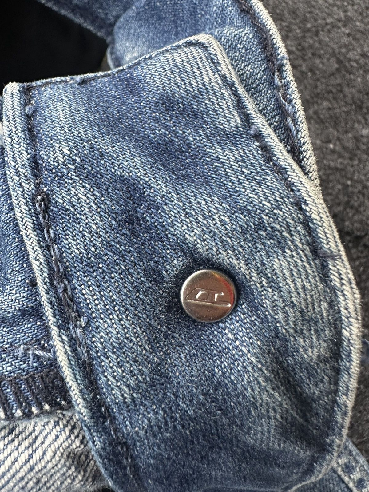 Diesel Vintage Diesel Industries Faded Wash Denim Size 31 D100 Size US 31 - 14 Thumbnail