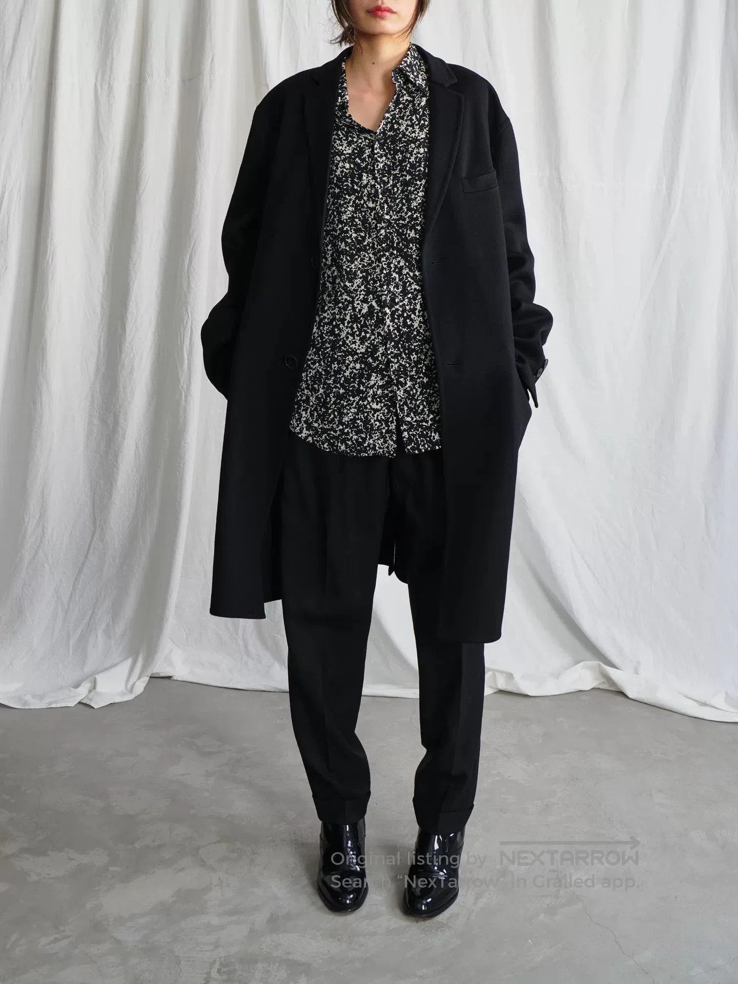 Valentino Valentino Noir Cashmere Blend Coat. Size US S / EU 44-46 / 1 - 6 Thumbnail