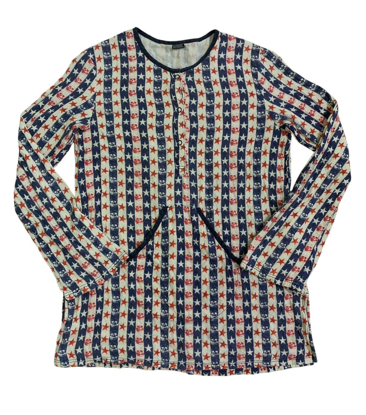 Hysteric Glamour × Vintage Vintage Hysteric Glamour American Flag Shirt Size S / US 4 / IT 40 - 1 Thumbnail