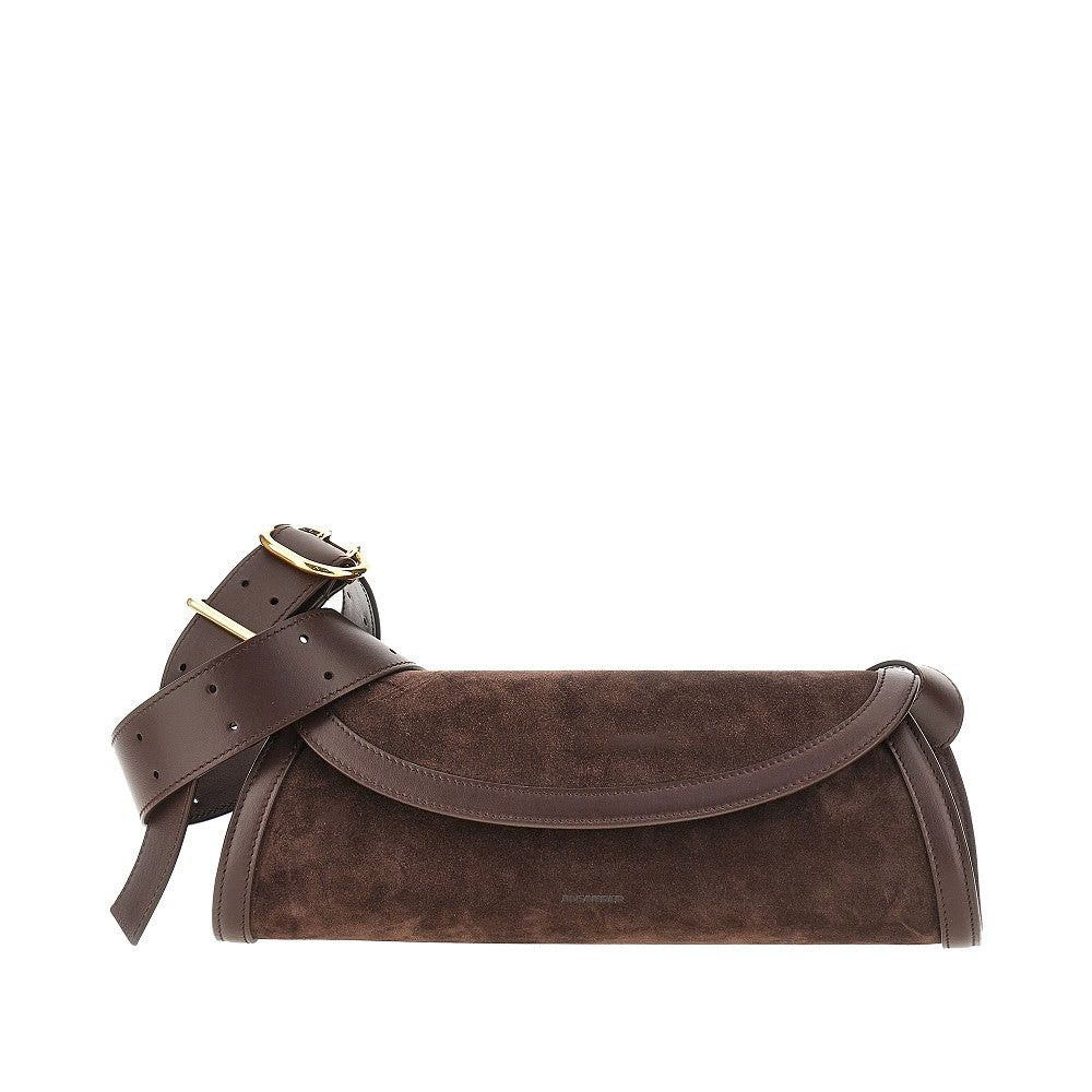 Jil Sander Jil Sander Suede Leather Small Cannolo Bag Brown UNI Women - USA Tariffs Included Size ONE SIZE - 1 Thumbnail