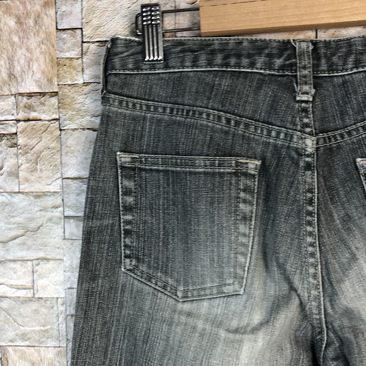 Japanese Brand Uniqlo japan faded Black Denim Pants #A1011 Size 25" / US 0 / IT 36 - 14 Thumbnail