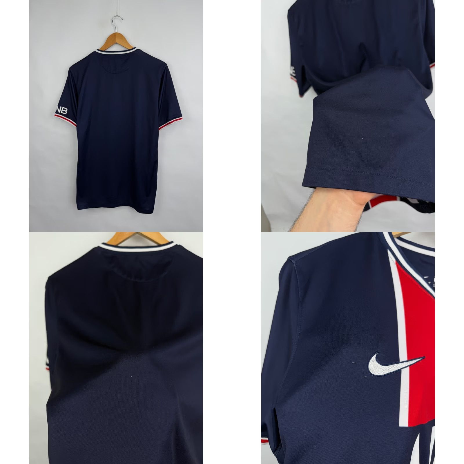 Nike Nike PSG Paris Saint Germain Soccer Jerseys Shirt M Dark Blue Size US M / EU 48-50 / 2 - 9 Thumbnail