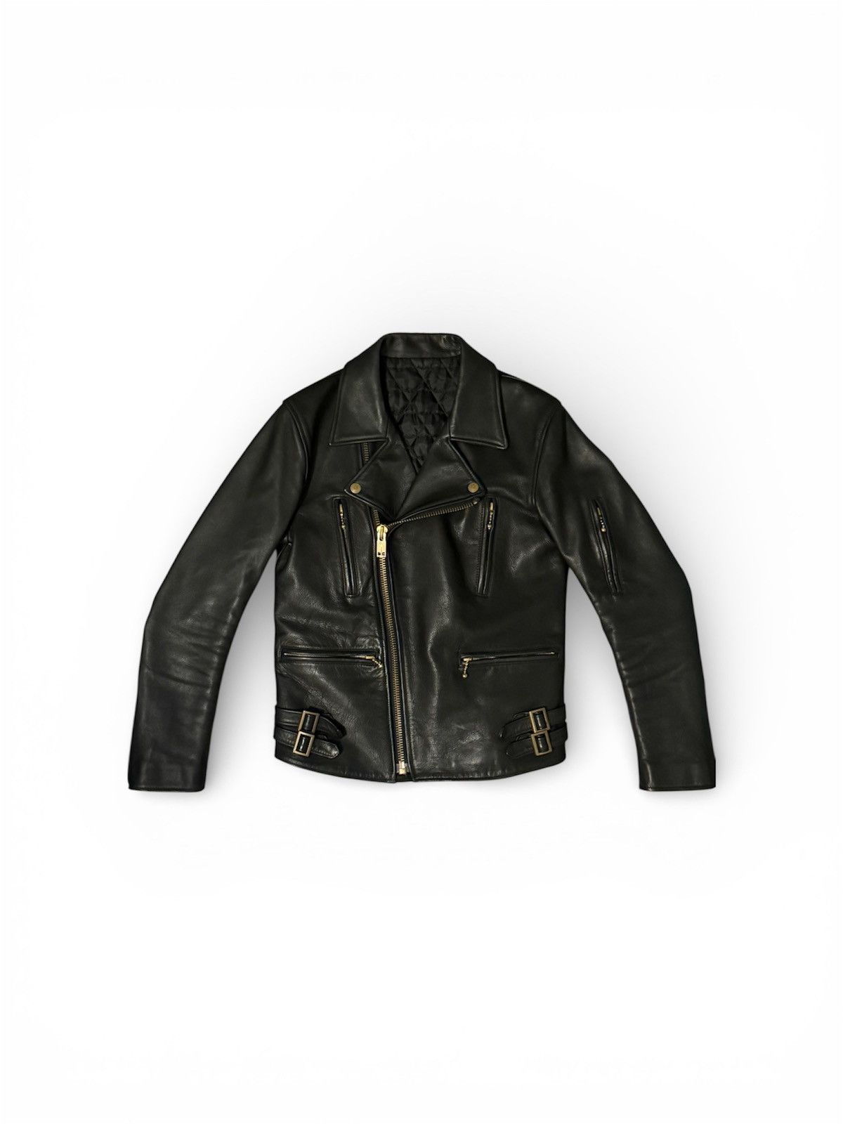 Blackmeans Blackmeans Leather Biker Backet Size US M / EU 48-50 / 2 - 1 Thumbnail