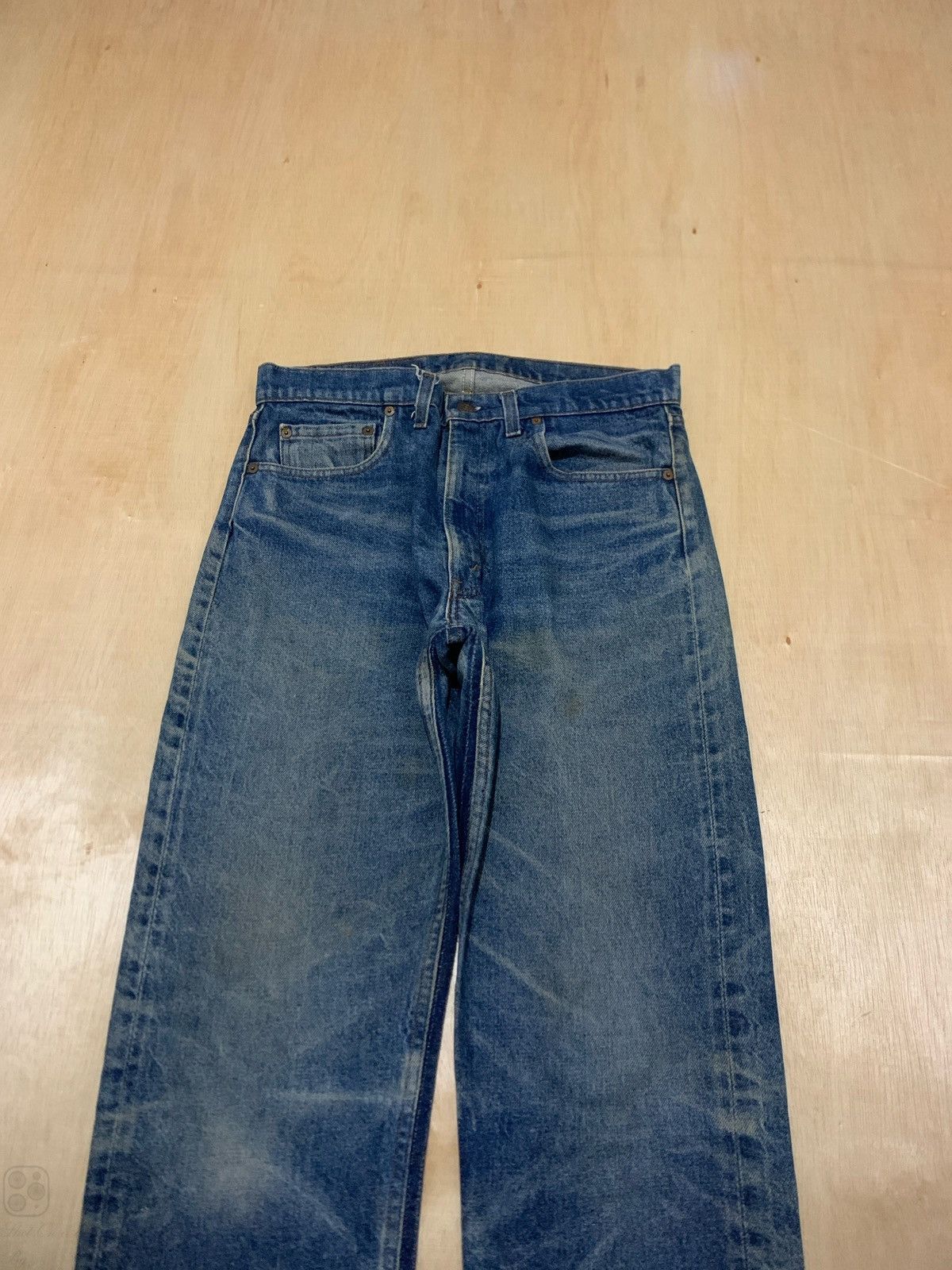 Levi's × Vintage Vintage Levis 505 Denim Jeans Size US 33 - 2 Thumbnail