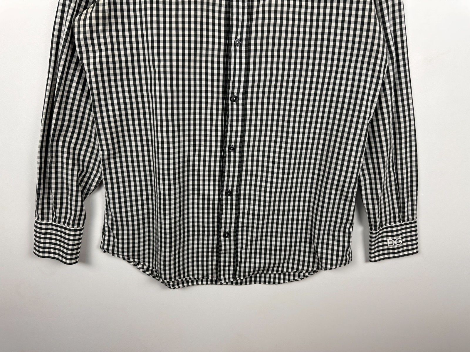 Dolce & Gabbana Dolce & Gabbana Check Shirt Long Sleeve Button Down Size 40 Size US M / EU 48-50 / 2 - 3 Thumbnail