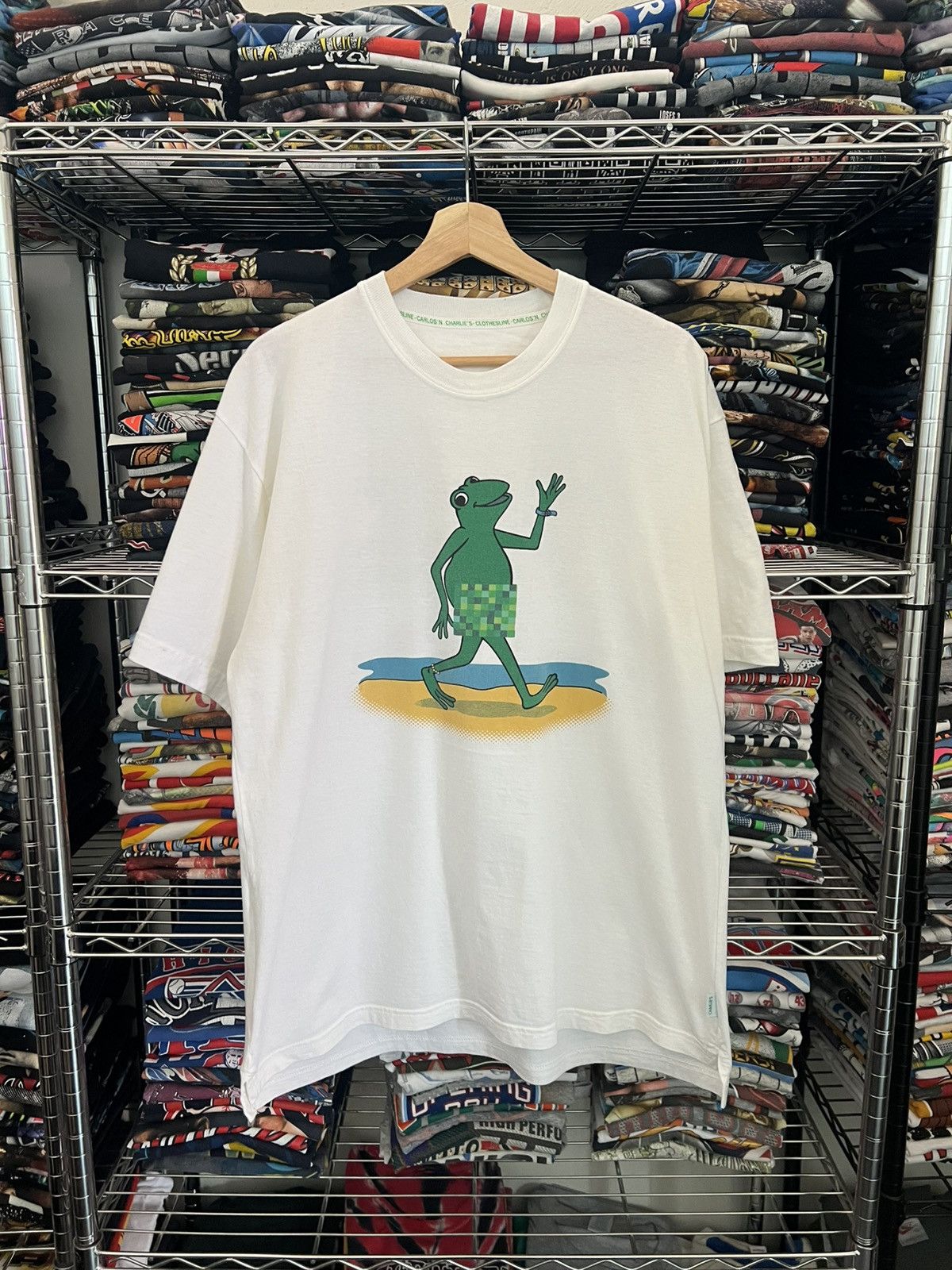 Mexicana 90s Carlos N Charlie’s Señor Frog’s Naked Nude Tee Size US XL / EU 56 / 4 - 1 Thumbnail