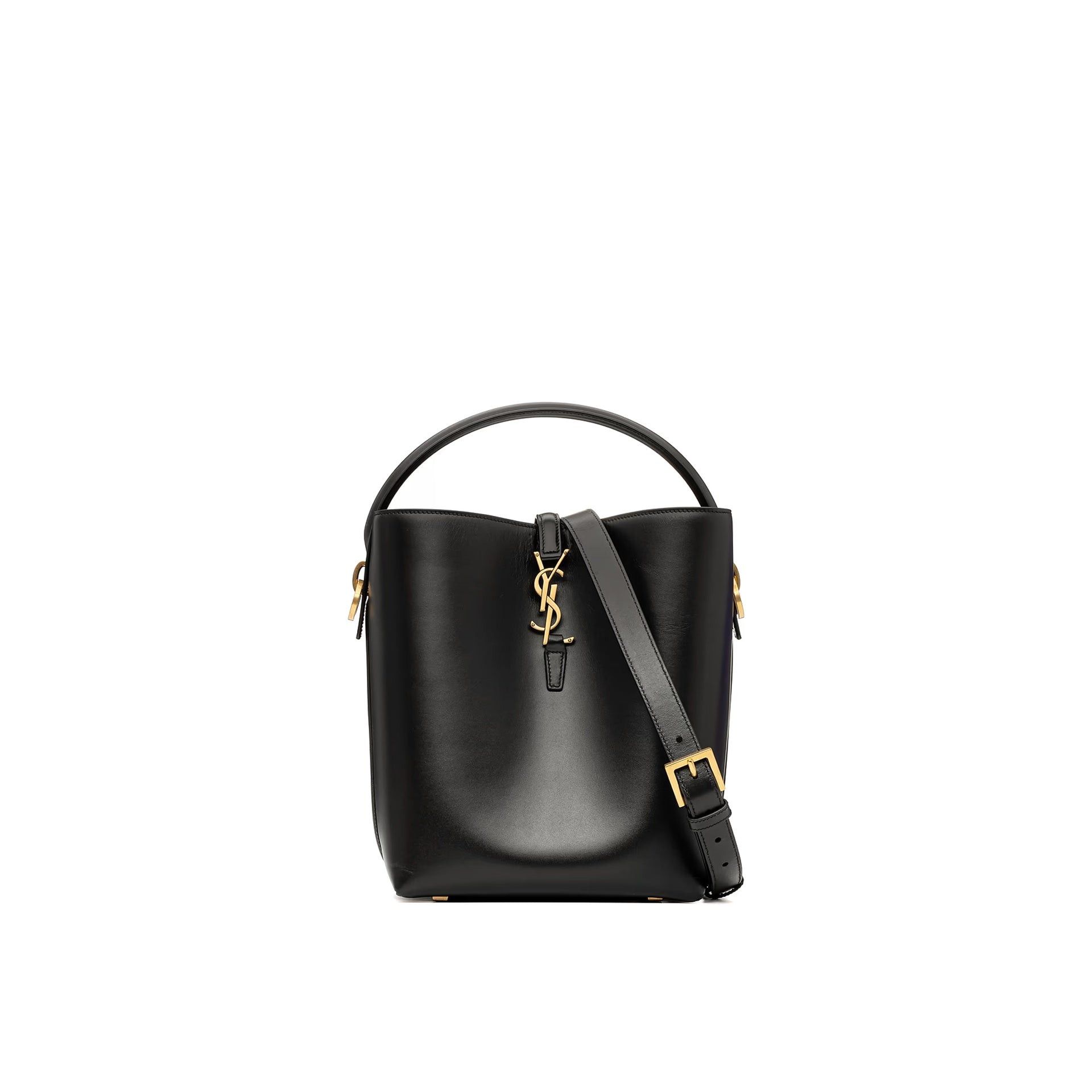 Saint Laurent Paris Saint Laurent Le 37 Leather Medium Bucket Bag, Women's
