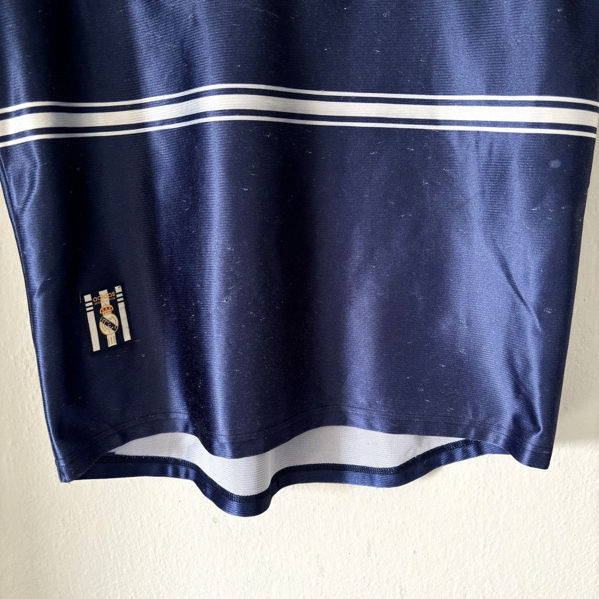 Adidas × Vintage 1999 1998 Real Madrid Adidas Retro Vintage Soccer Jersey Kit Size US L / EU 52-54 / 3 - 7 Thumbnail