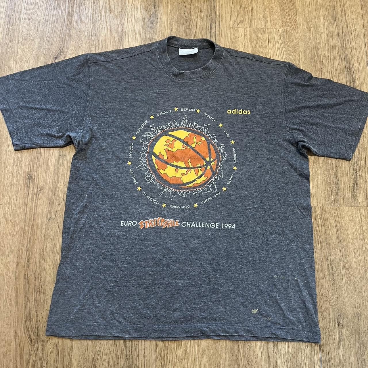 Adidas 1994 Adidas Streetball Challenge Football Shirt Vintage Size US M / EU 48-50 / 2 - 1 Thumbnail