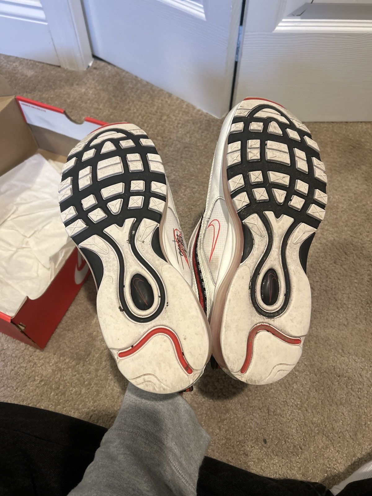 Nike Nike Air Max 97 Script Swoosh Size US 9 / EU 42 - 8 Thumbnail