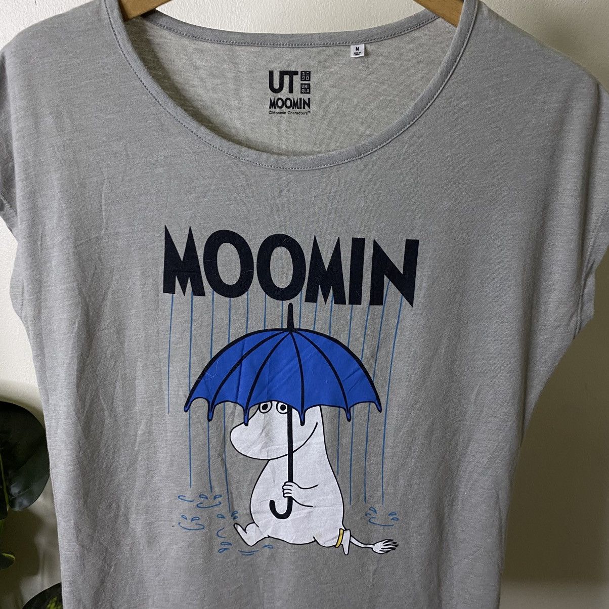 Vintage Moomin Characters Animated Series x Uniqlo Collaboration Tee Size M / US 6-8 / IT 42-44 - 2 Thumbnail