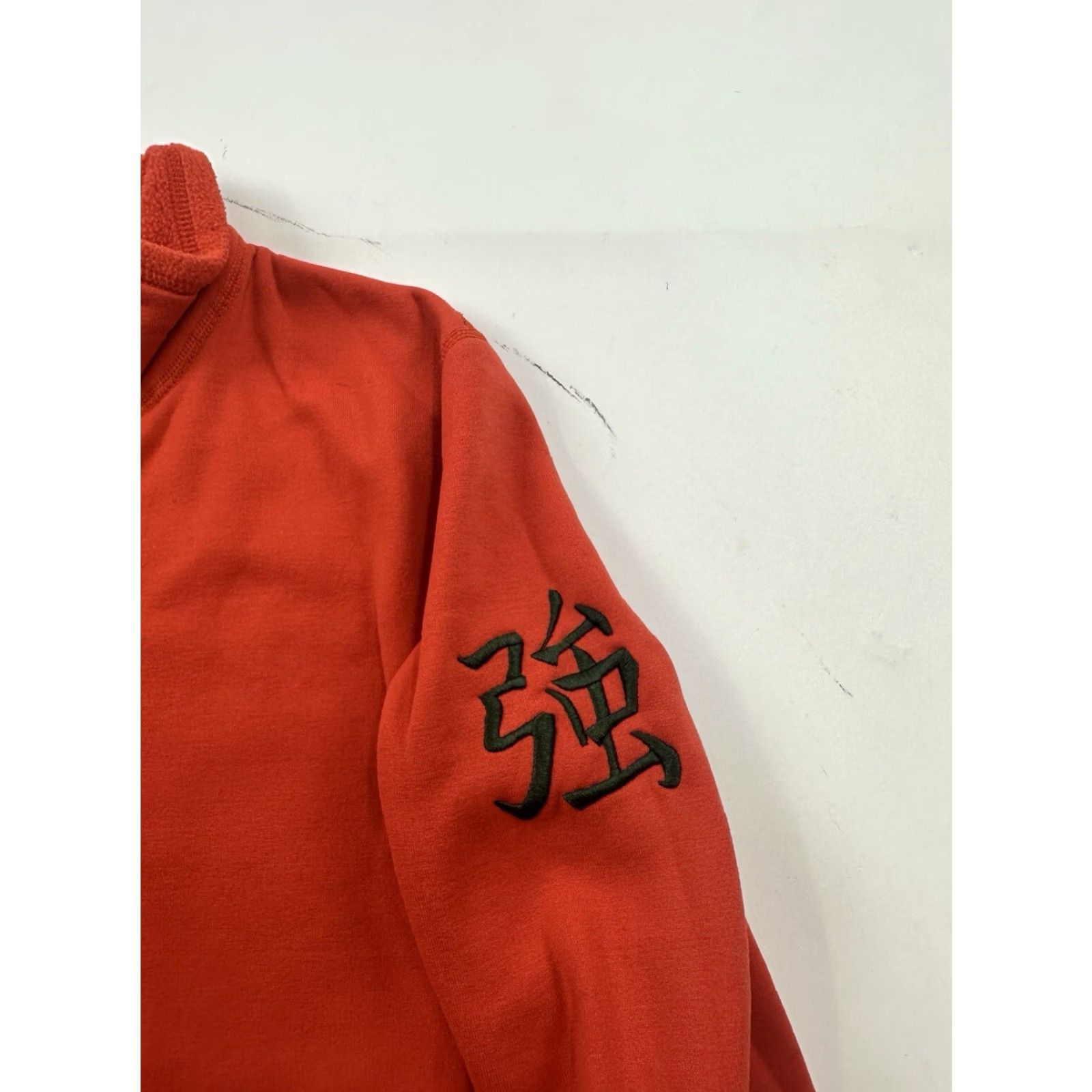 RLX Ralph Lauren RLX Ralph Lauren Jacket Womens Blazer Fleece 1/4 Zip Mock Neck Orange M Size M / US 6-8 / IT 42-44 - 3 Thumbnail