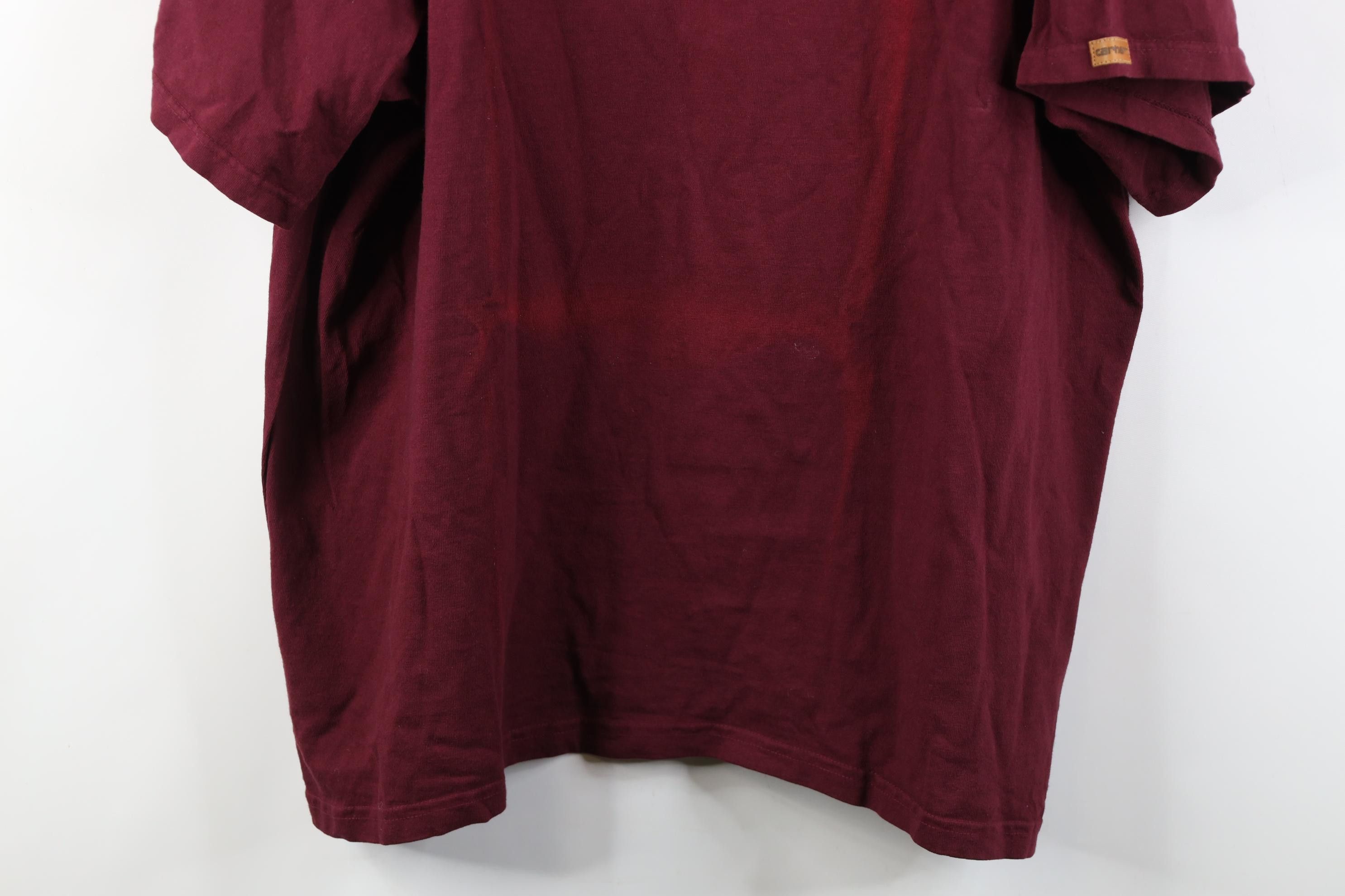 Carhartt Deadstock Vintage 90s Carhartt Sun Faded Pocket T-Shirt USA Size US XXL / EU 58 / 5 - 3 Thumbnail