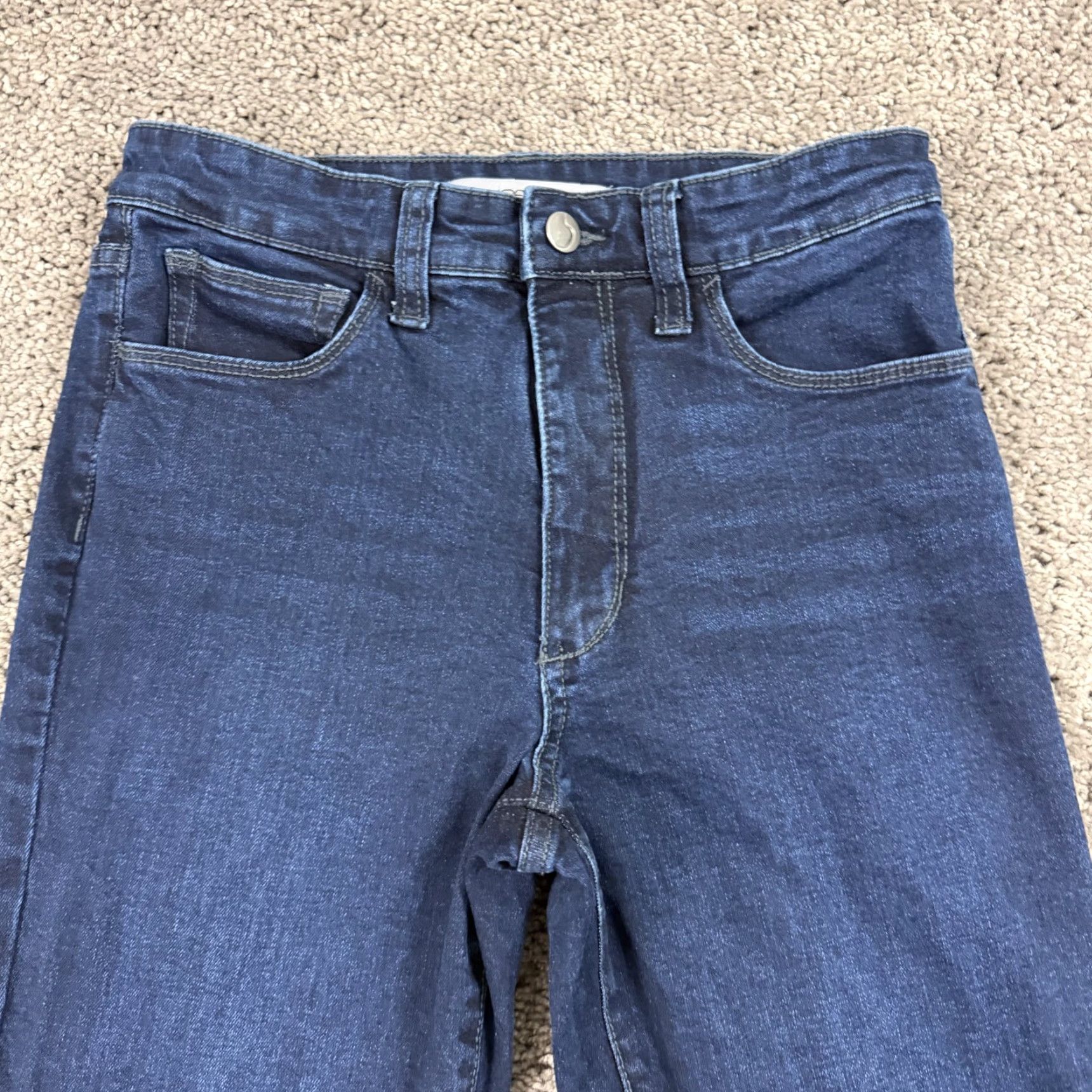 Vintage Joes Jeans Women Jeans Bootcut High Rise Stretch Dark Wash Denim 26 Regular 24x32 Blue Boho Casual Size 26" / US 2 / IT 38 - 2 Thumbnail