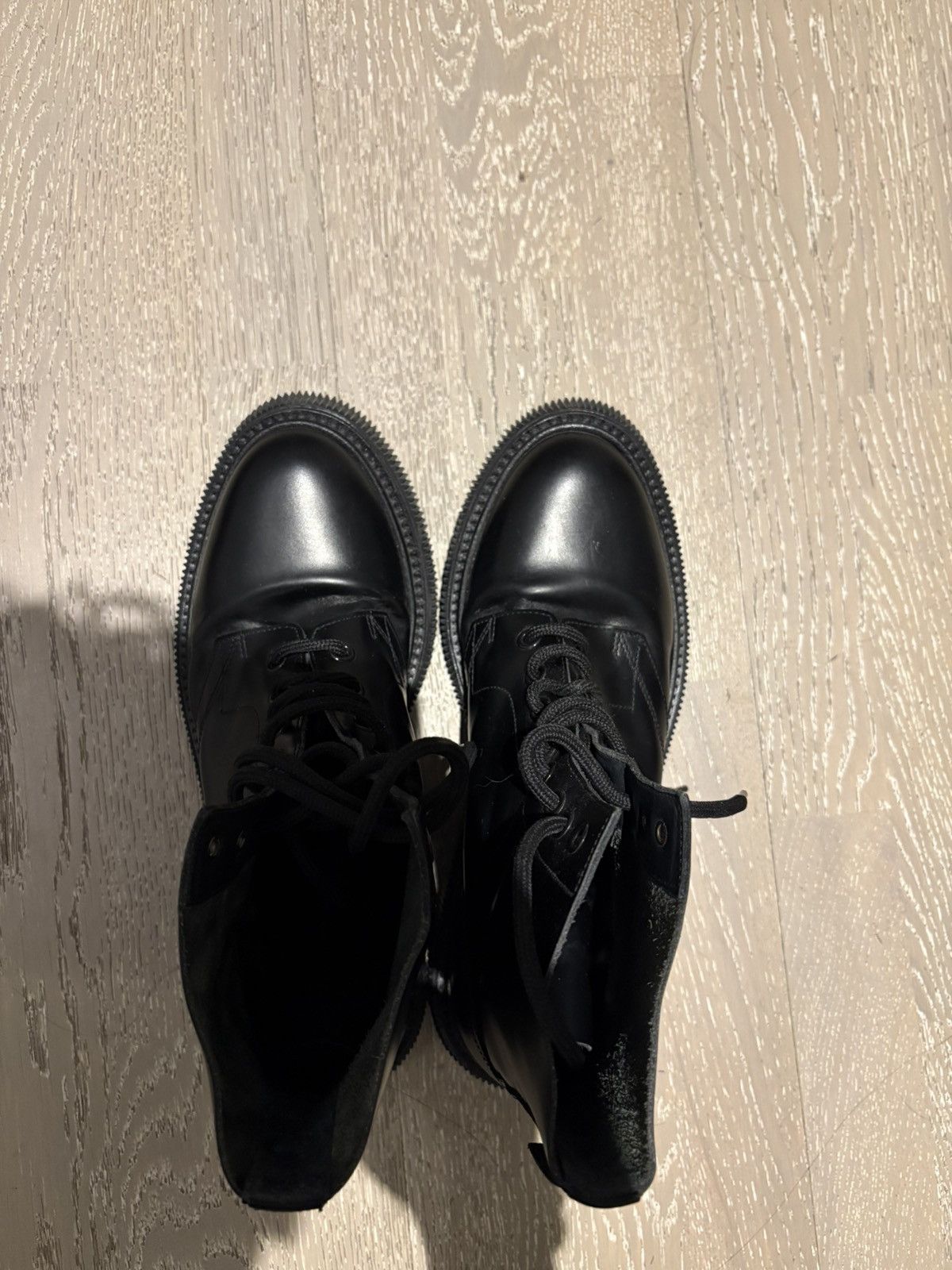 Adieu Paris Adieu type 165 combat boots, size US 8 Size US 8 / EU 41 - 2 Thumbnail