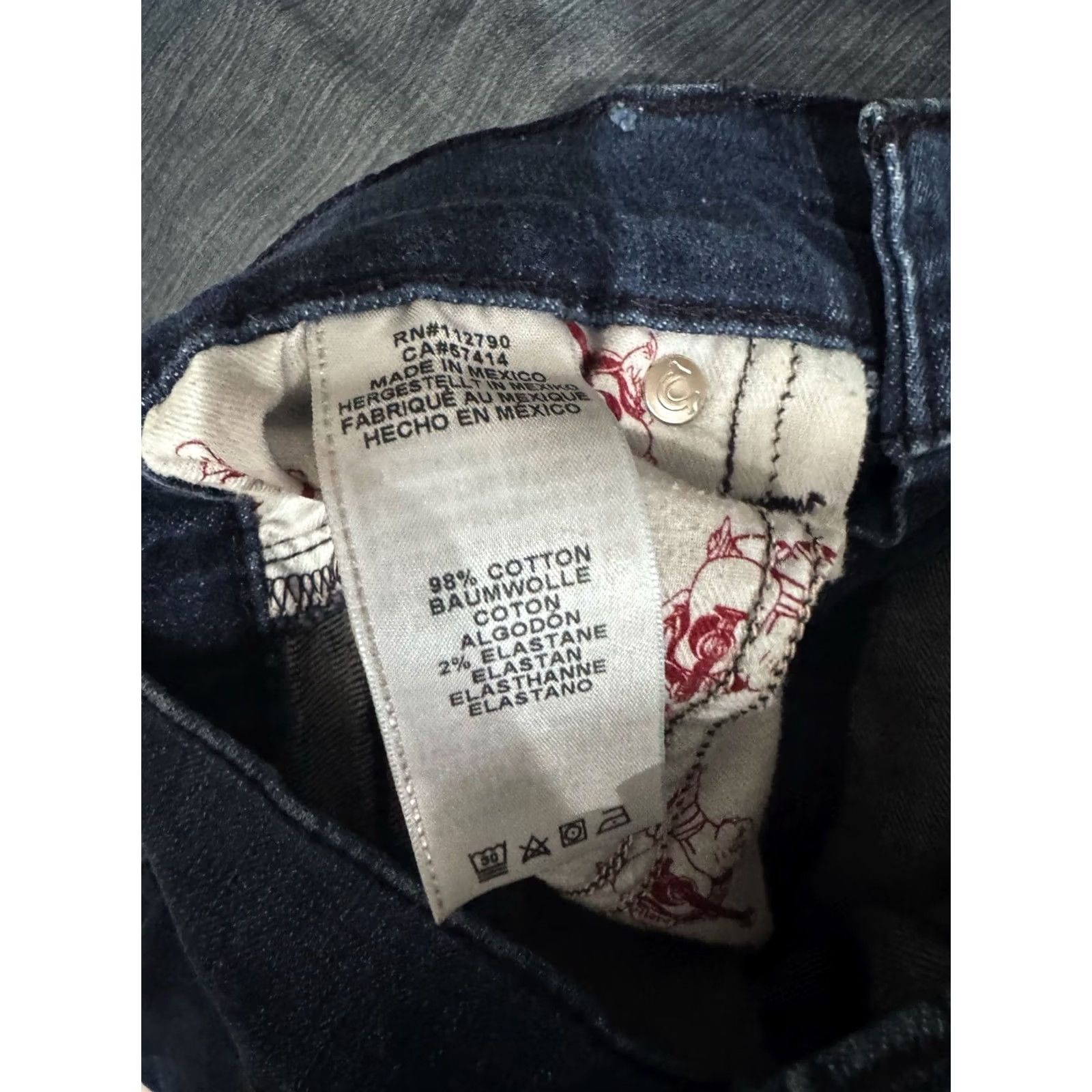 True Religion True Religion Geno Relax Slim Jeans Pants 31 x 32 Mens Regular Multicolor Jeans Slim 90s? Size US 33 - 5 Thumbnail